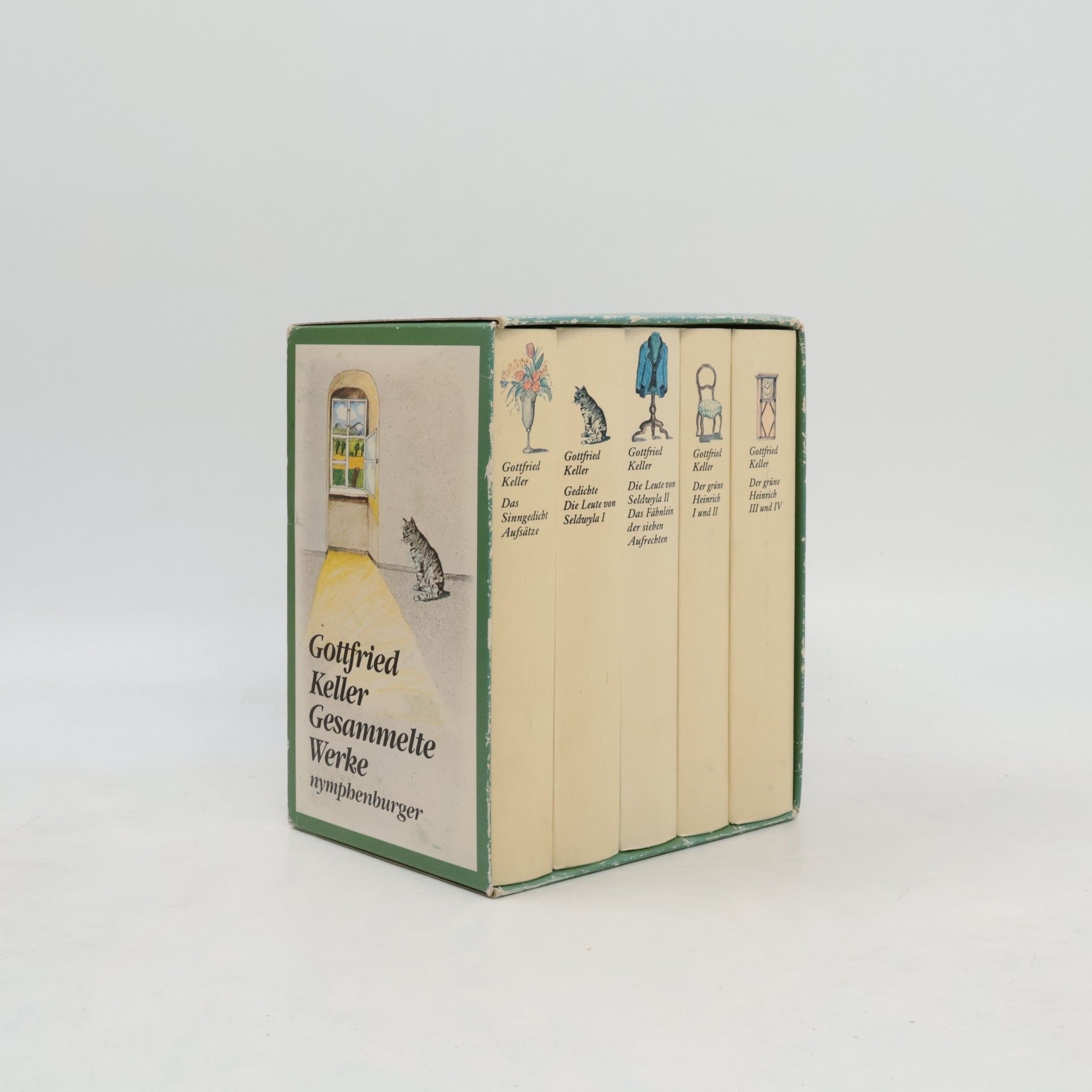 Gottfried Keller Gesammelte Werke 1-5