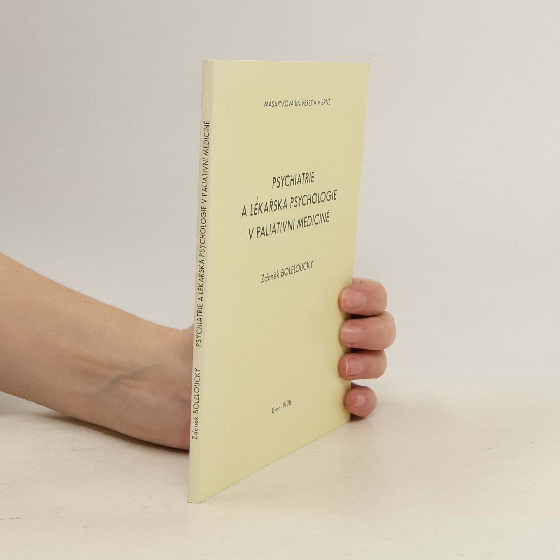 Psychiatrie a lékařská psychologie v paliativní medicíně