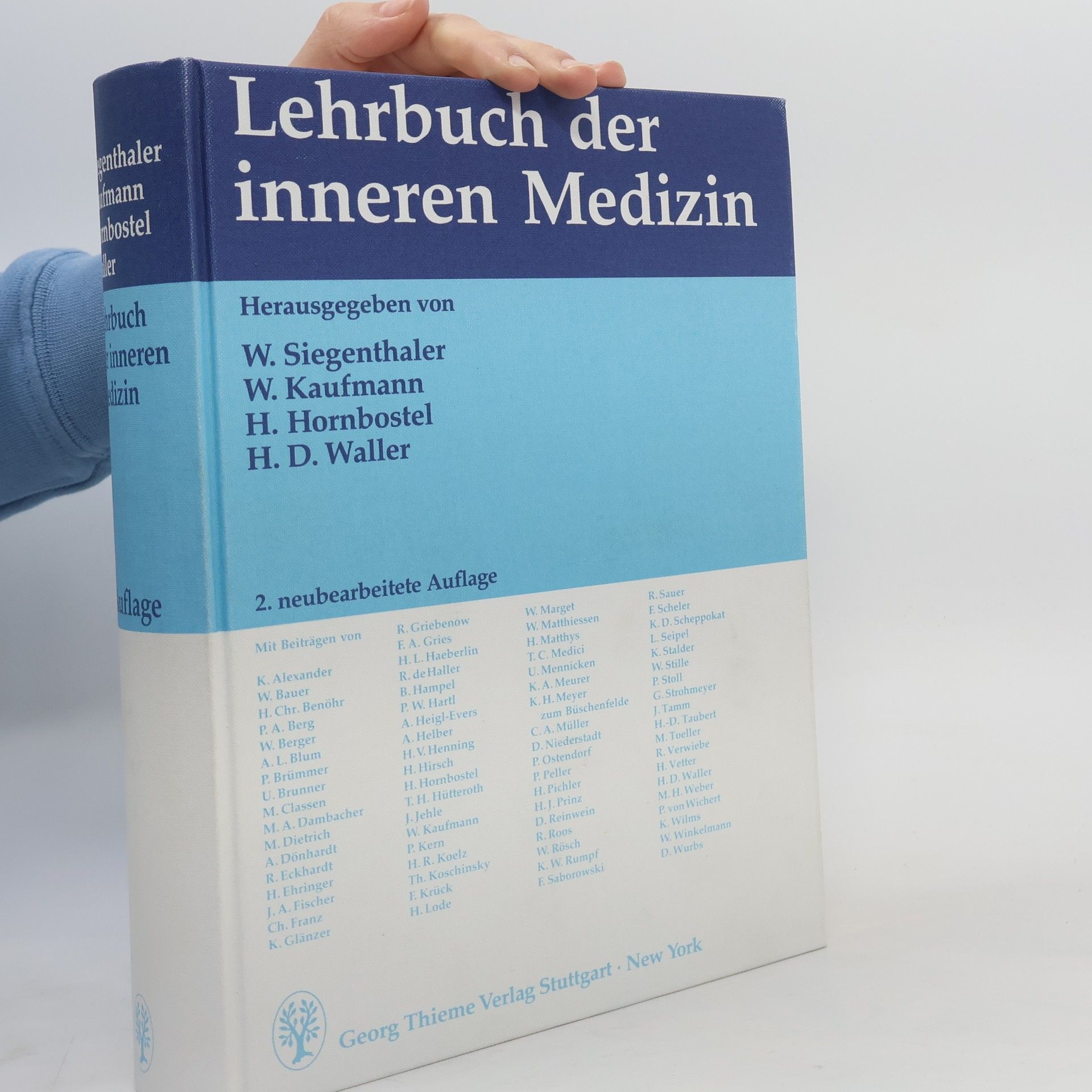 Walter Siegenthaler Lehrbuch der inneren Medizin