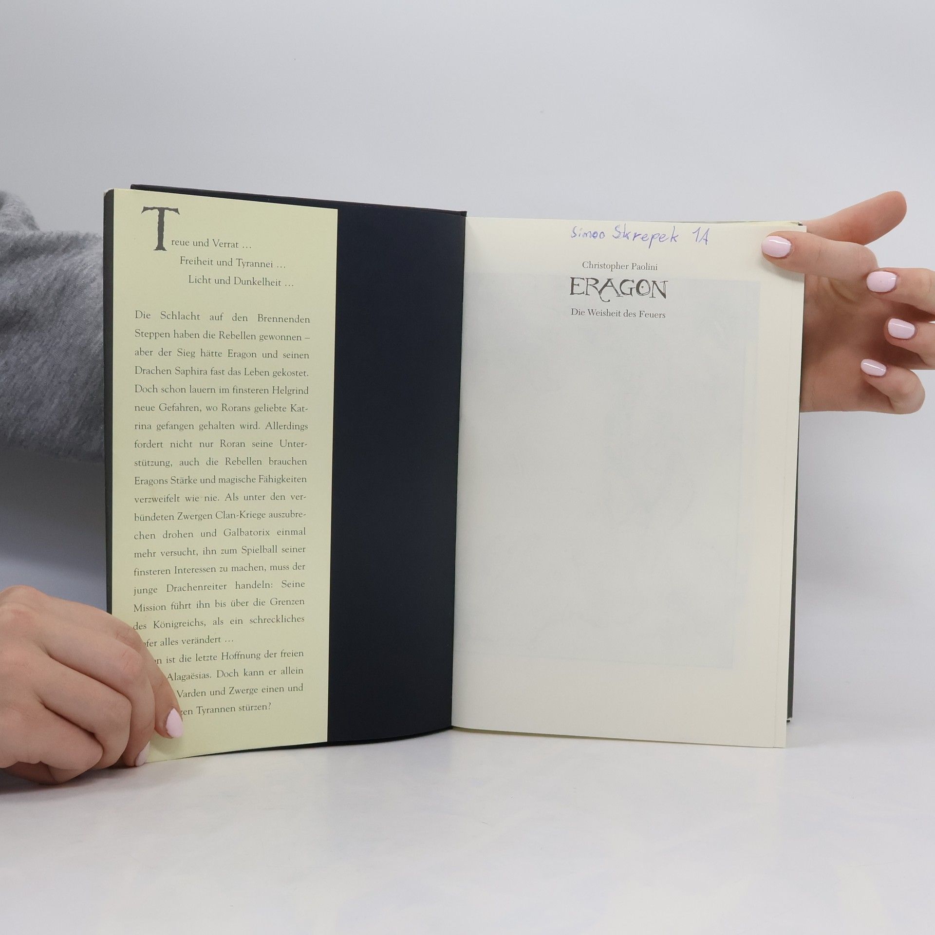Christopher Paolini Eragon 3. Die Weisheit des Feuers