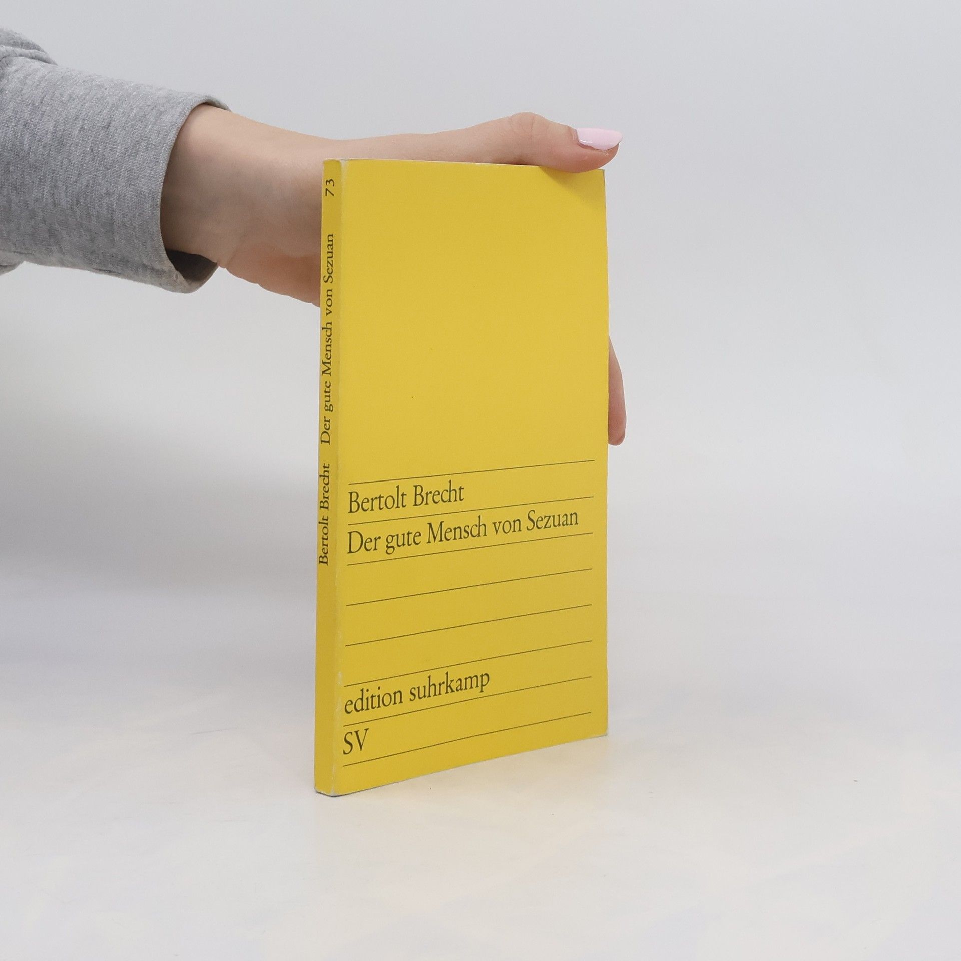 Bertolt Brecht Der gute Mensch von Sezuan