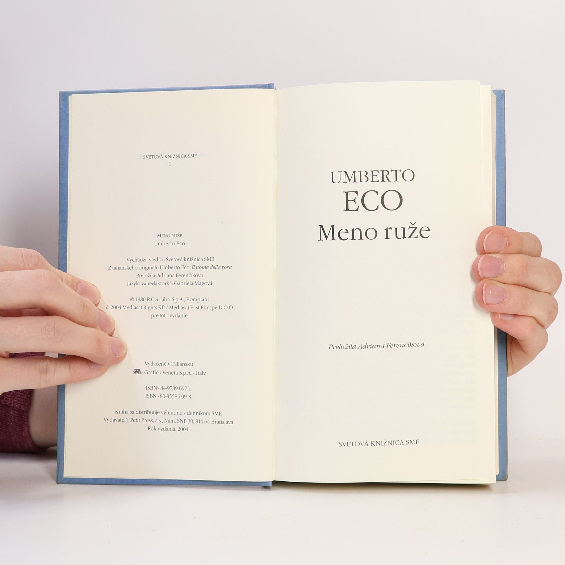 Umberto Eco Meno ruže