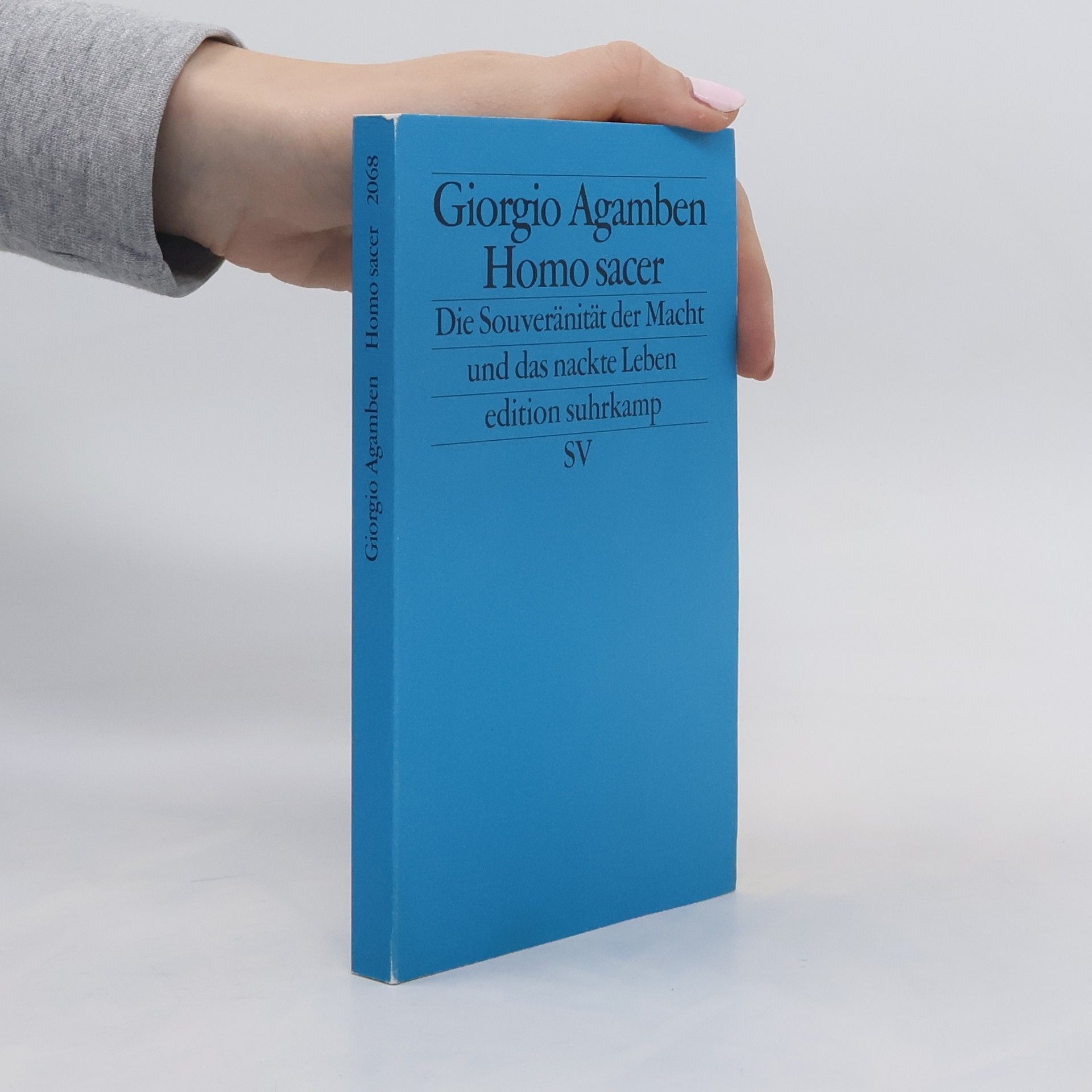 Giorgio Agamben Homo sacer 1