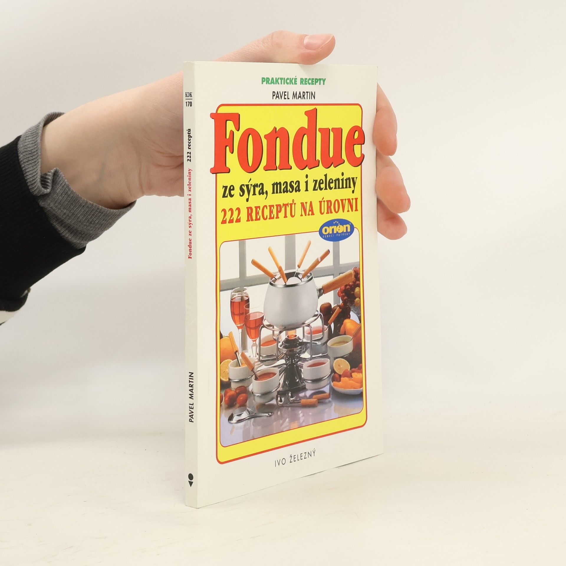 Martin Gabriel Pavel Fondue ze sýra, masa i zeleniny : 222 receptů na úrovni