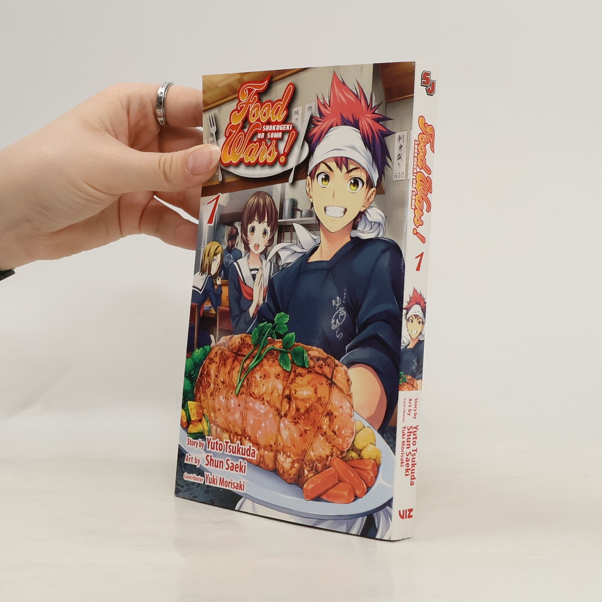 Shun Saeki Food Wars! Shokugeki no Soma Vol. 1