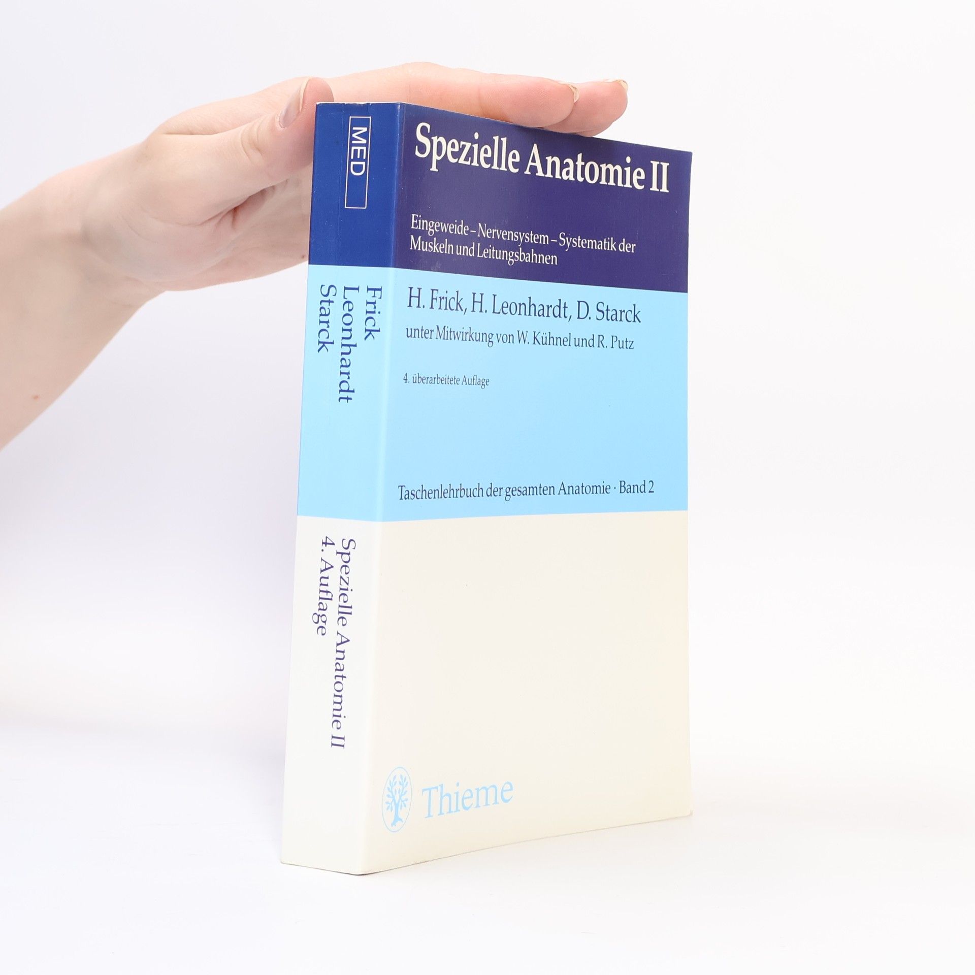 Hans Frick Spezielle Anatomie 2