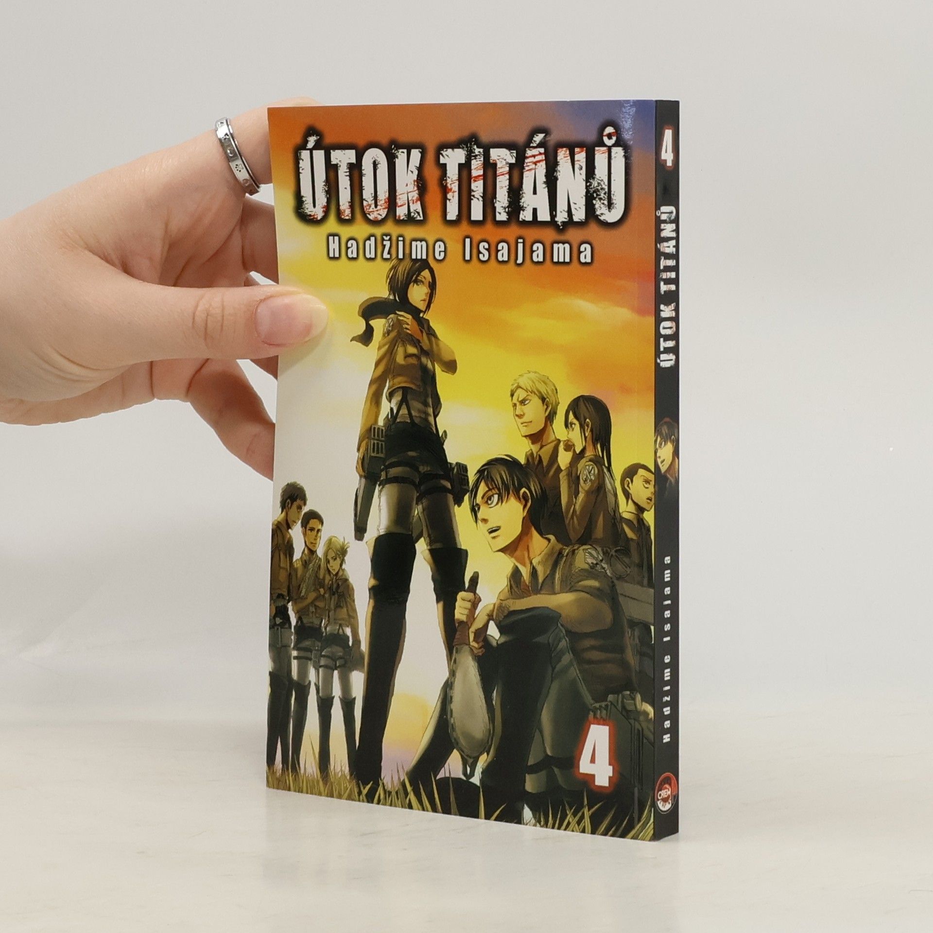 Hajime Isayama Útok titánů. 4