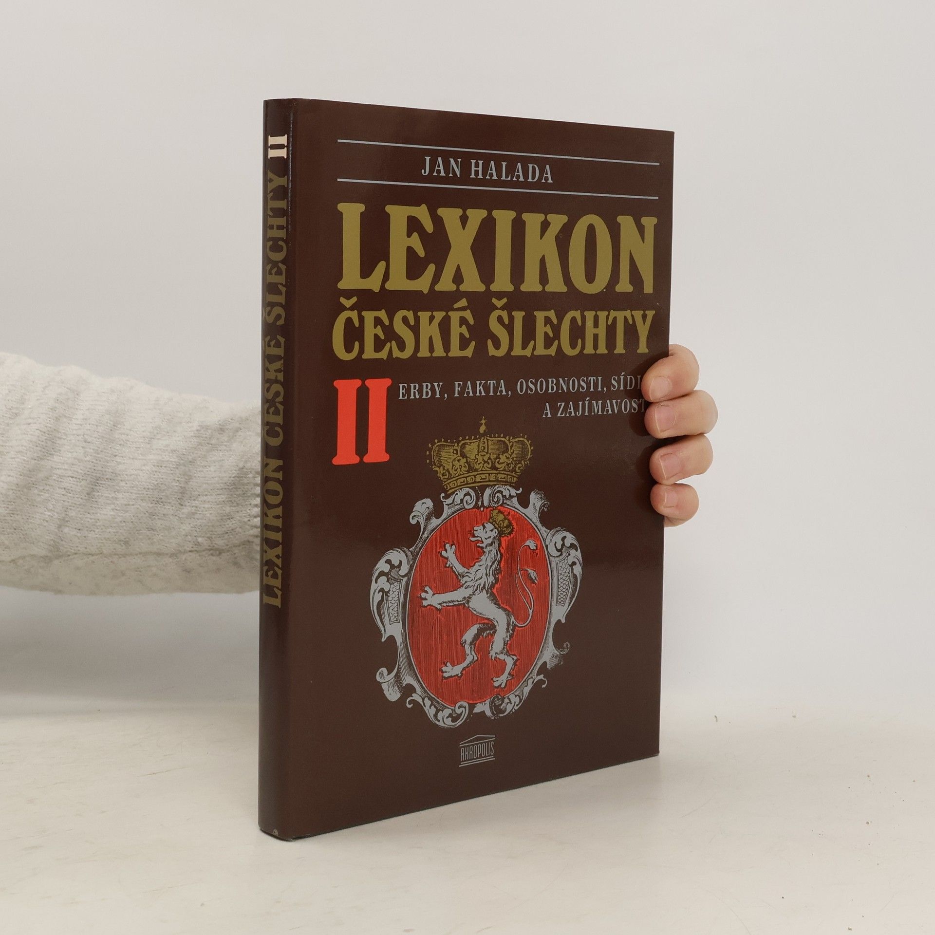 Jan Halada Lexikon české šlechty II.