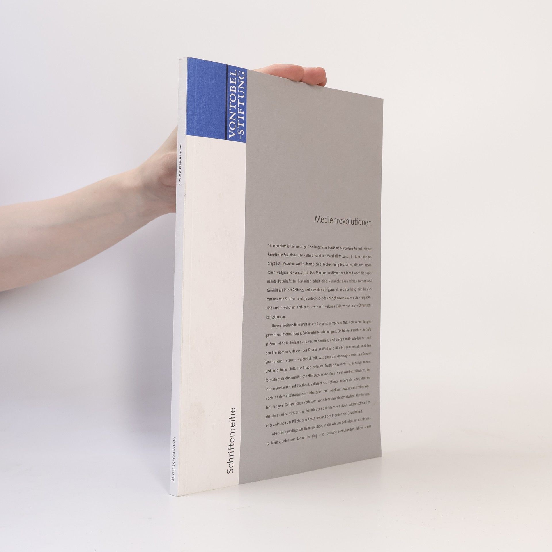 Manfred Schneider Medienrevolutionen