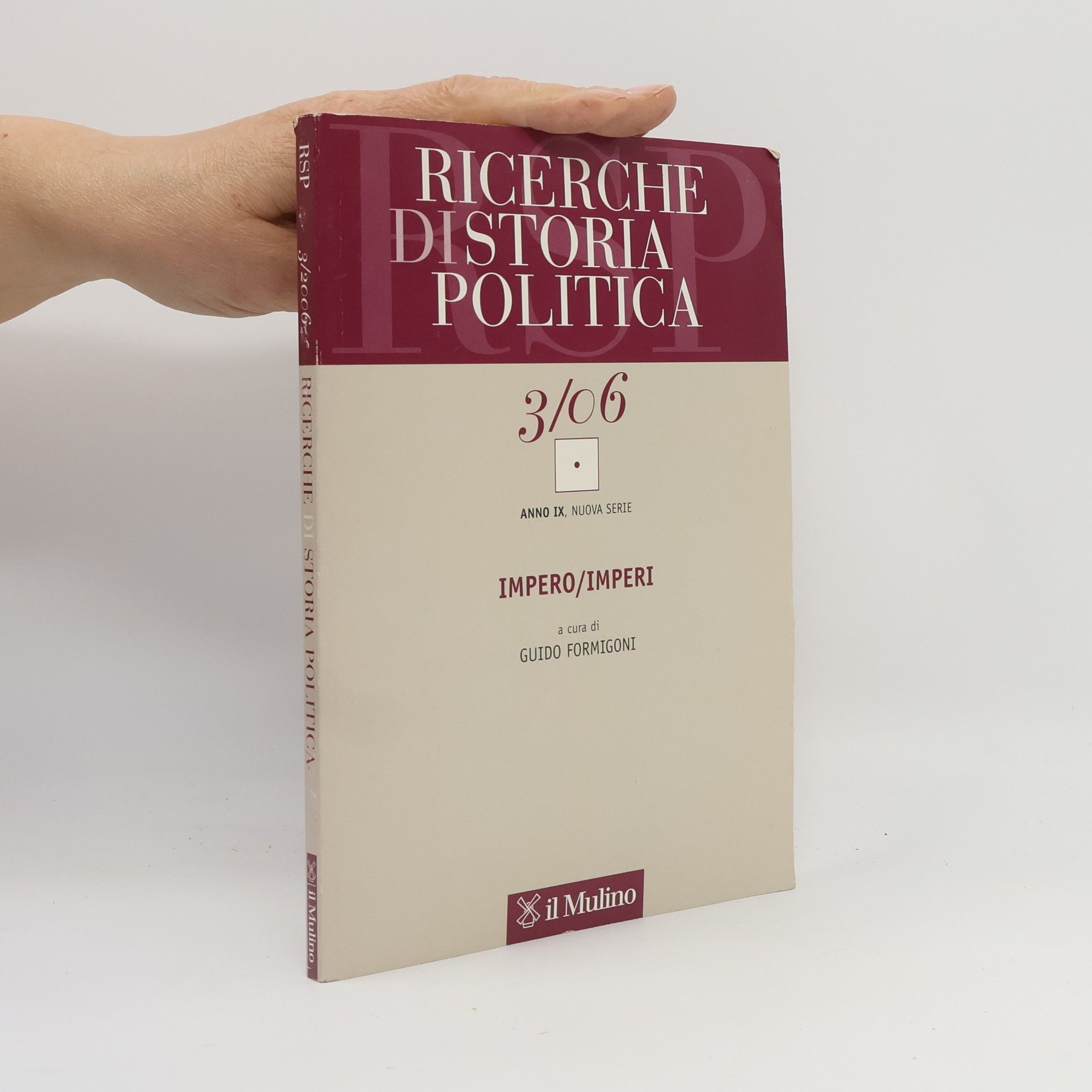 Guido Formigoni Ricerche di storia politica 3/06