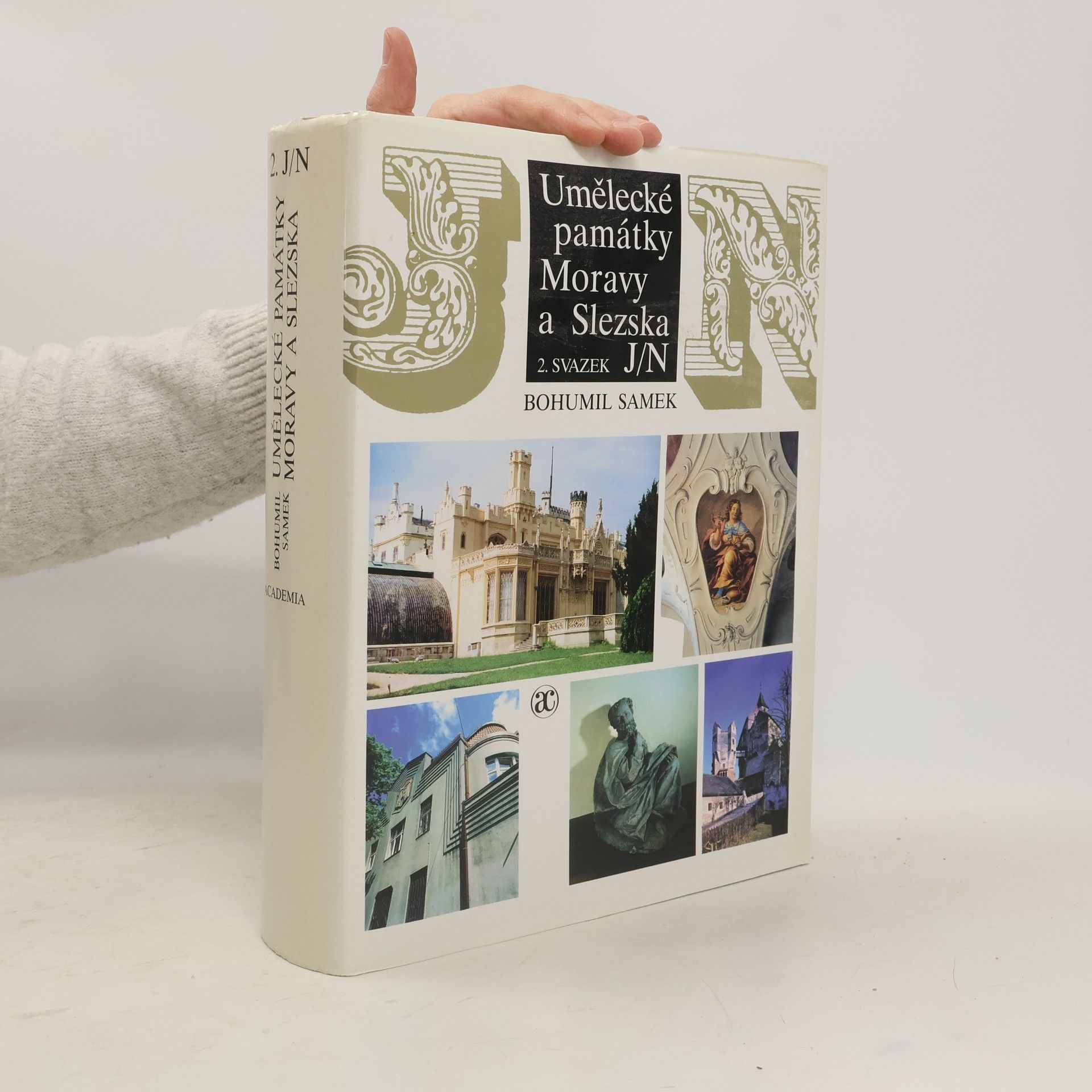 Bohumil Samek Umělecké památky Moravy a Slezska (2. svazek, J / N)