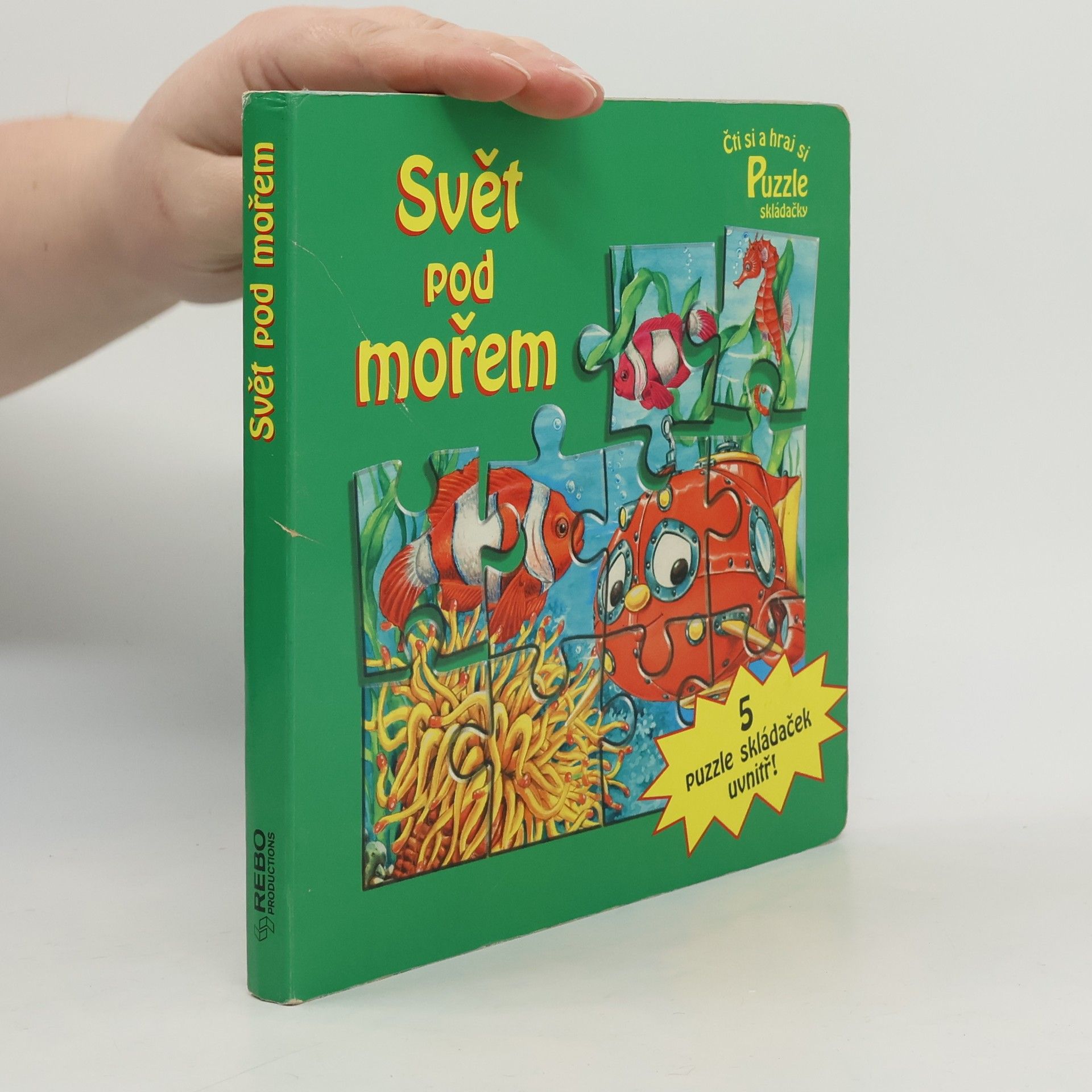 Cathrine Solyomová Svět pod mořem : 5 puzzle skládaček uvnitř