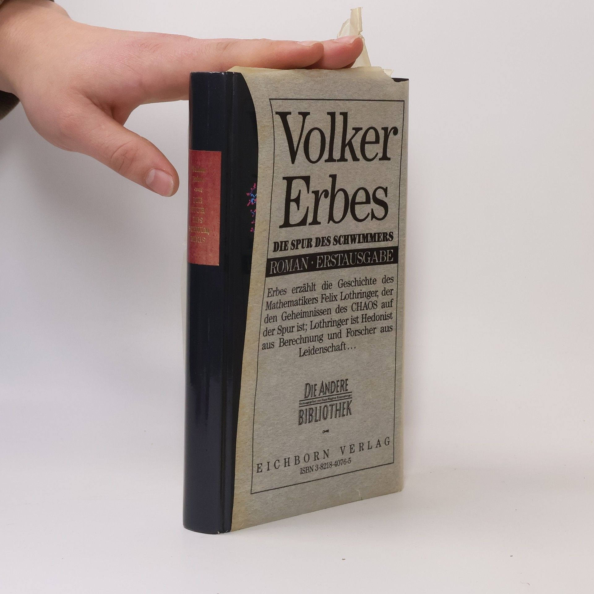 Volker Erbes Die Spur des Schwimmers