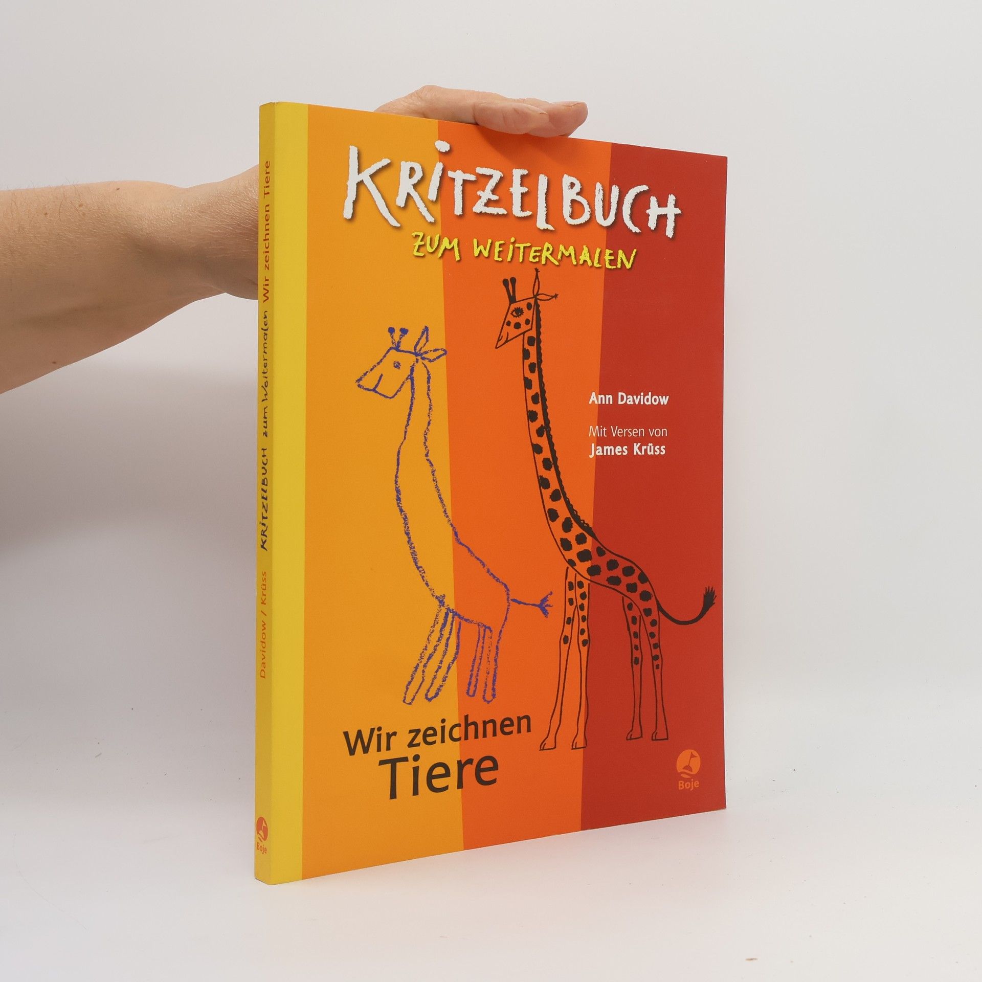Kritzelbuch zum Weitermalen