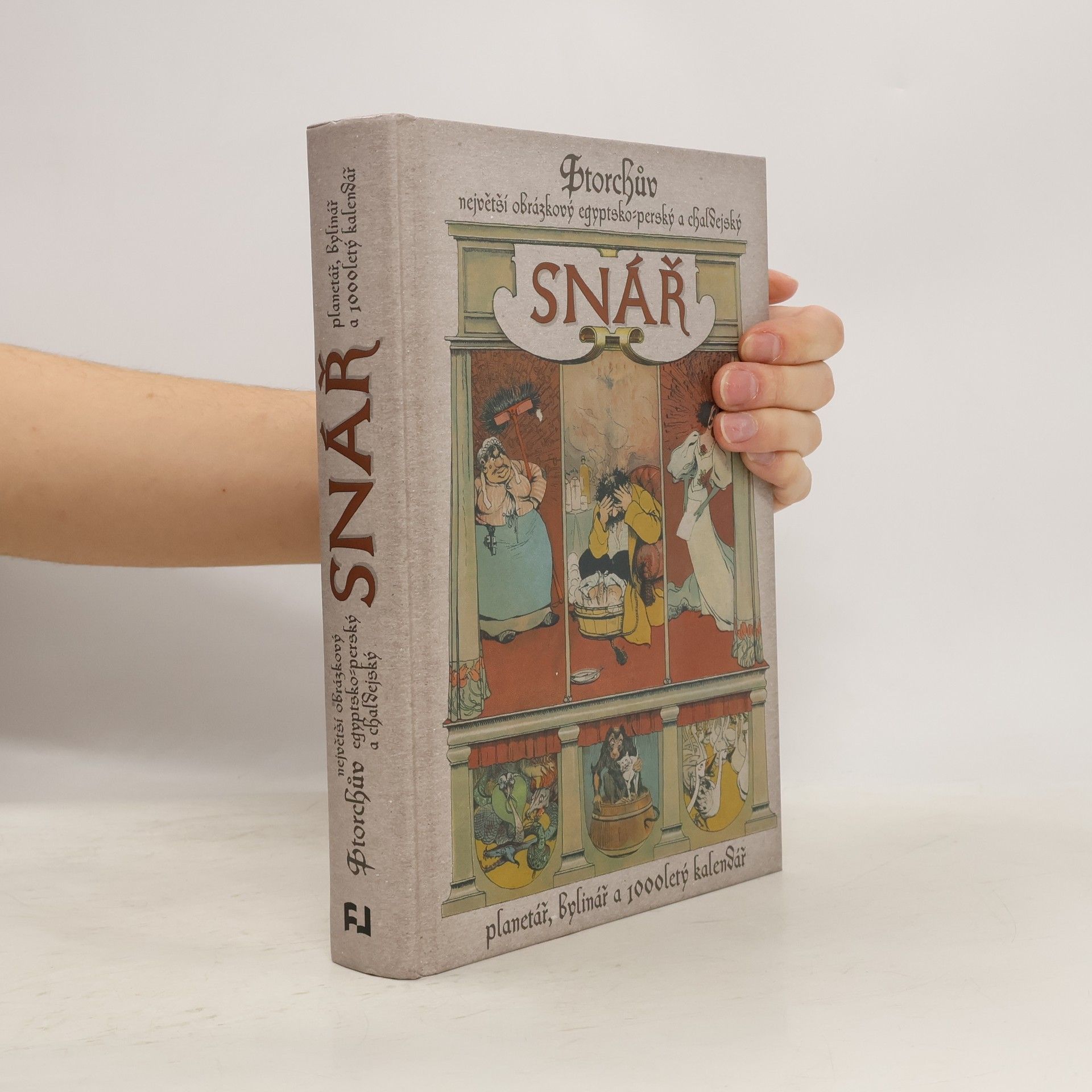 Autorenkollektiv Storchův největší obrázkový egyptsko-perský a chaldejský snář, planetář, bylinář a 100letý kalendář