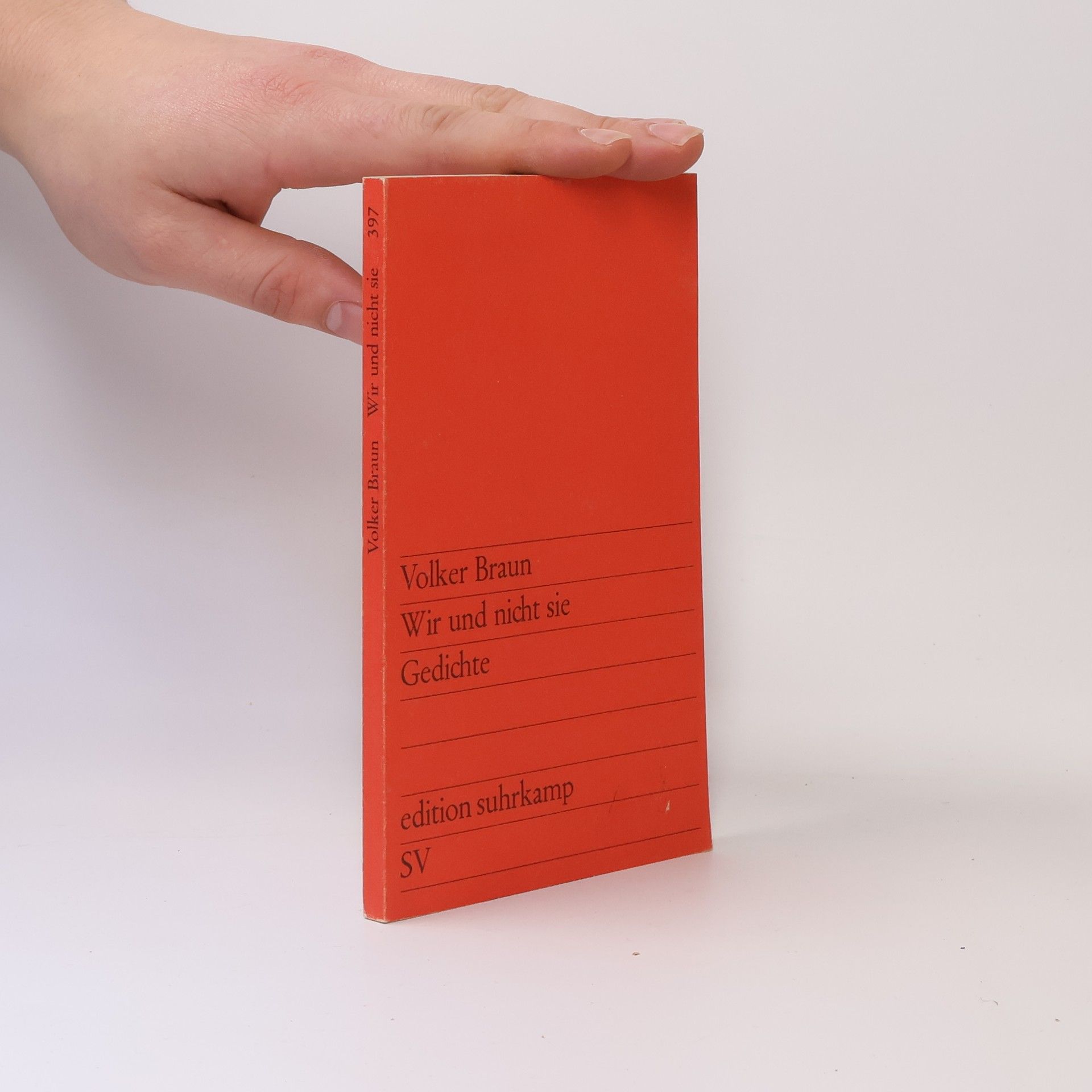 Volker Braun Wir und nicht sie