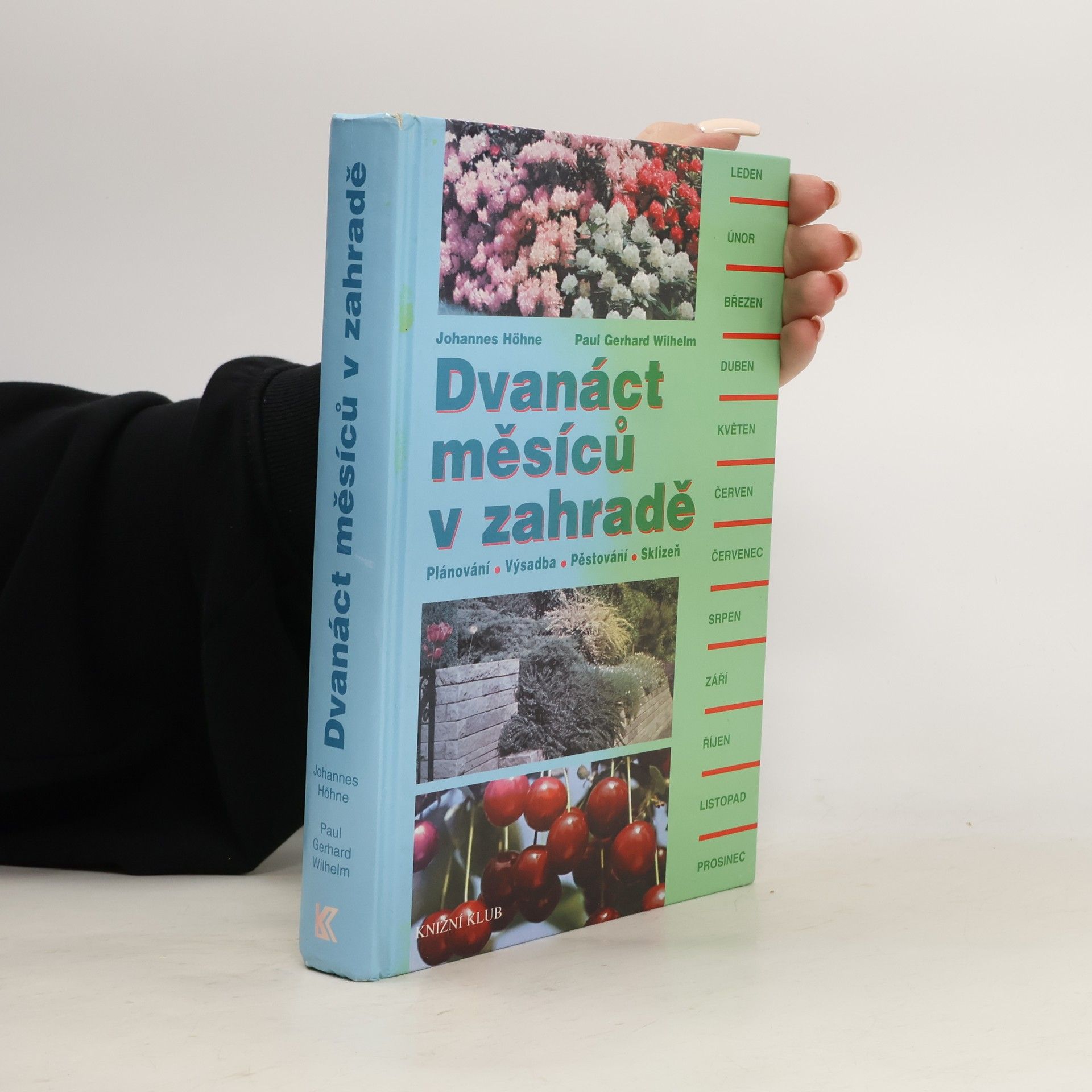 Johannes Höhne Dvanáct měsíců v zahradě. Plánování, výsadba, pěstování, sklizeň