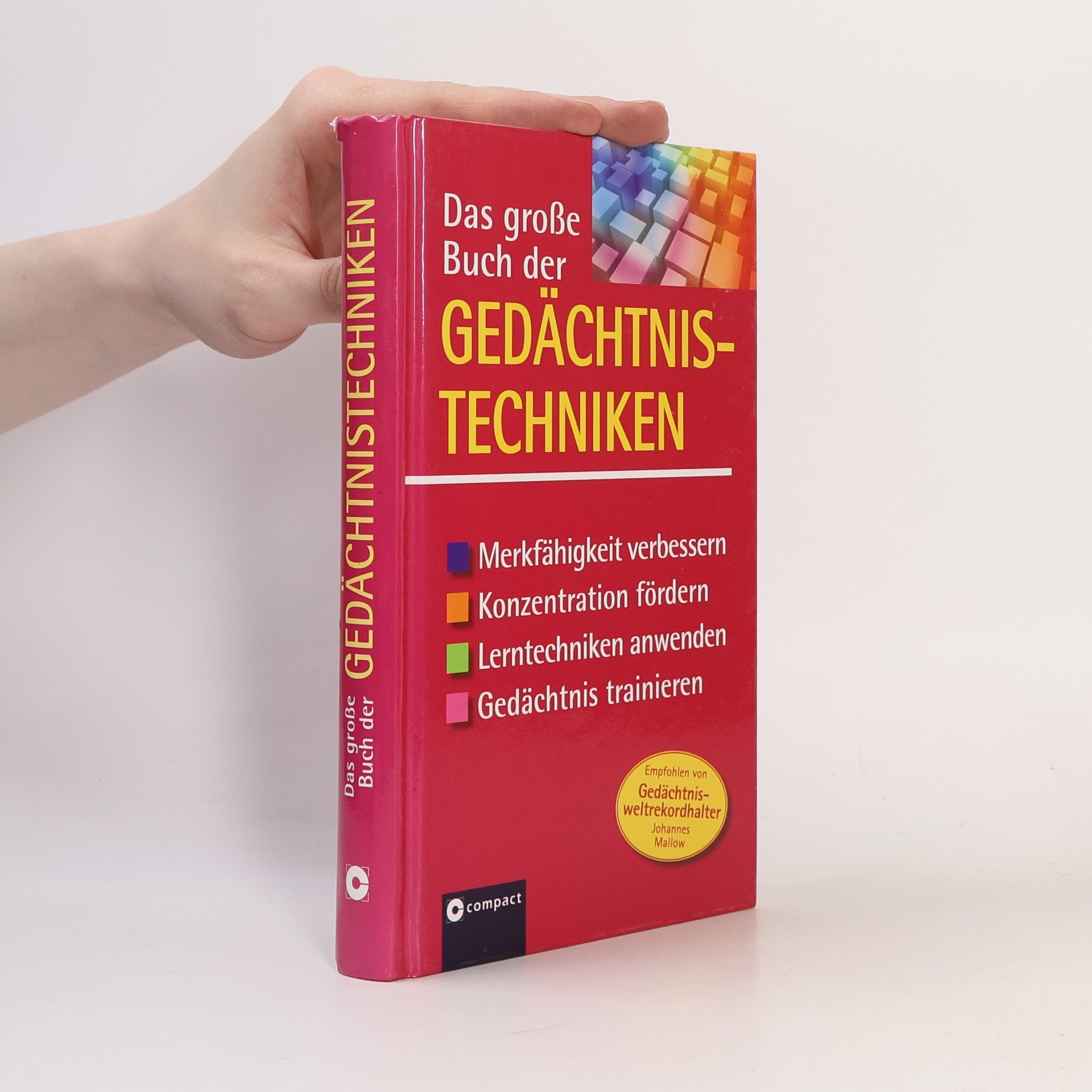 Angelika Tiefenbacher Das große Buch der Gedächtnistechniken