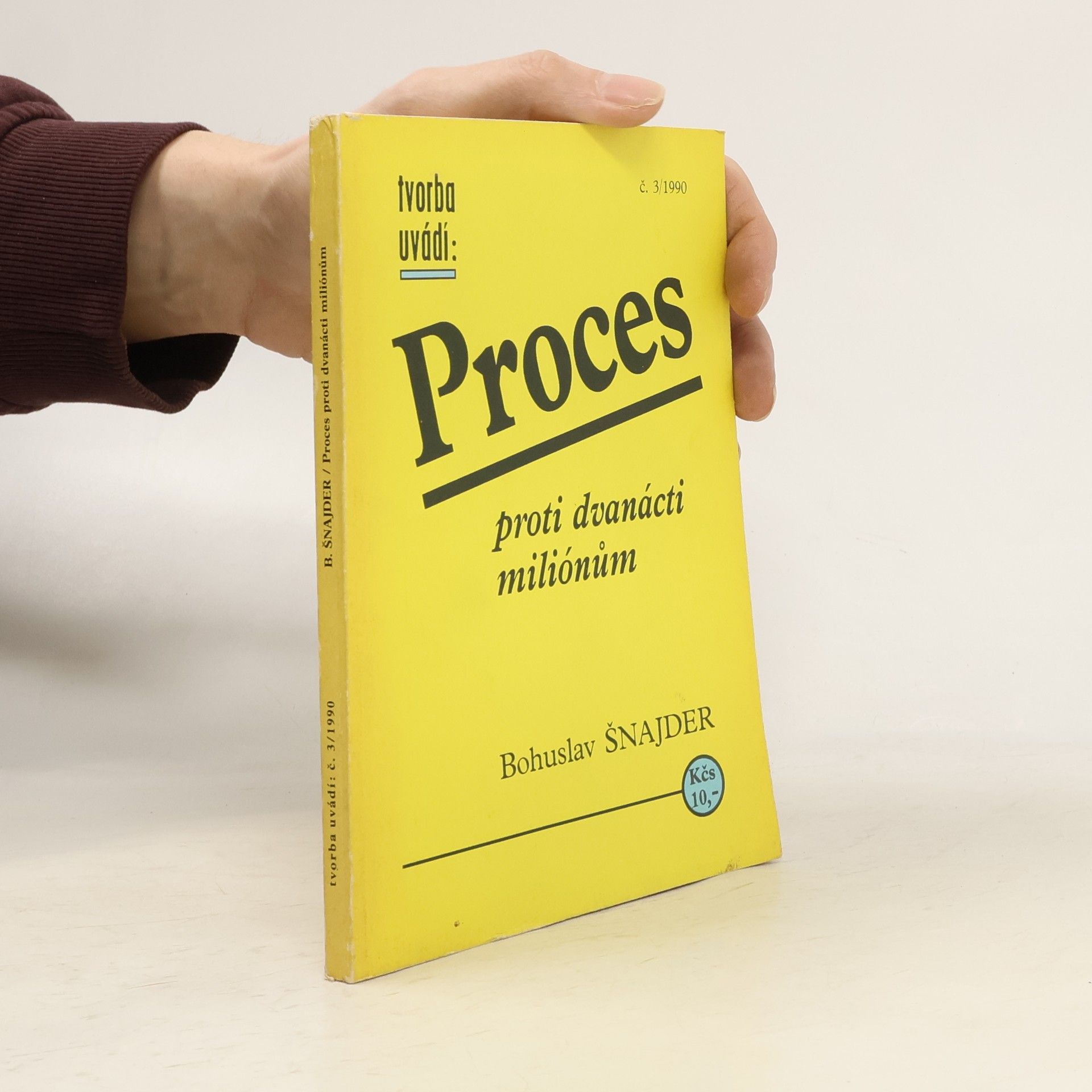 Bohuslav Šnajder Proces proti dvanácti miliónům