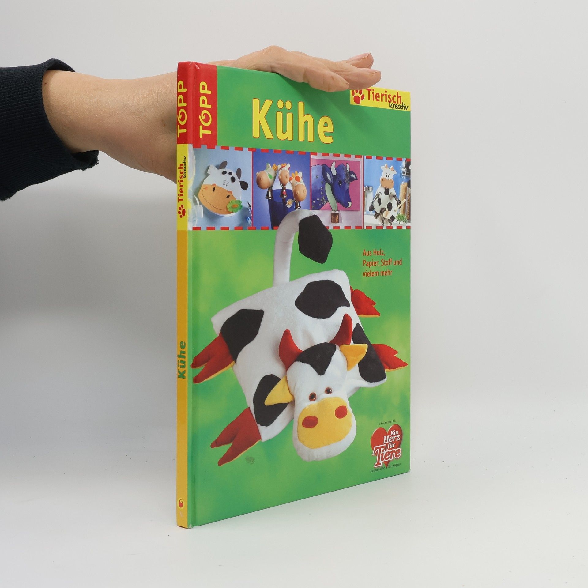 Tamara Franke Tierisch kreativ. Kühe. Aus Holz, Papier, Stoff und vielem mehr