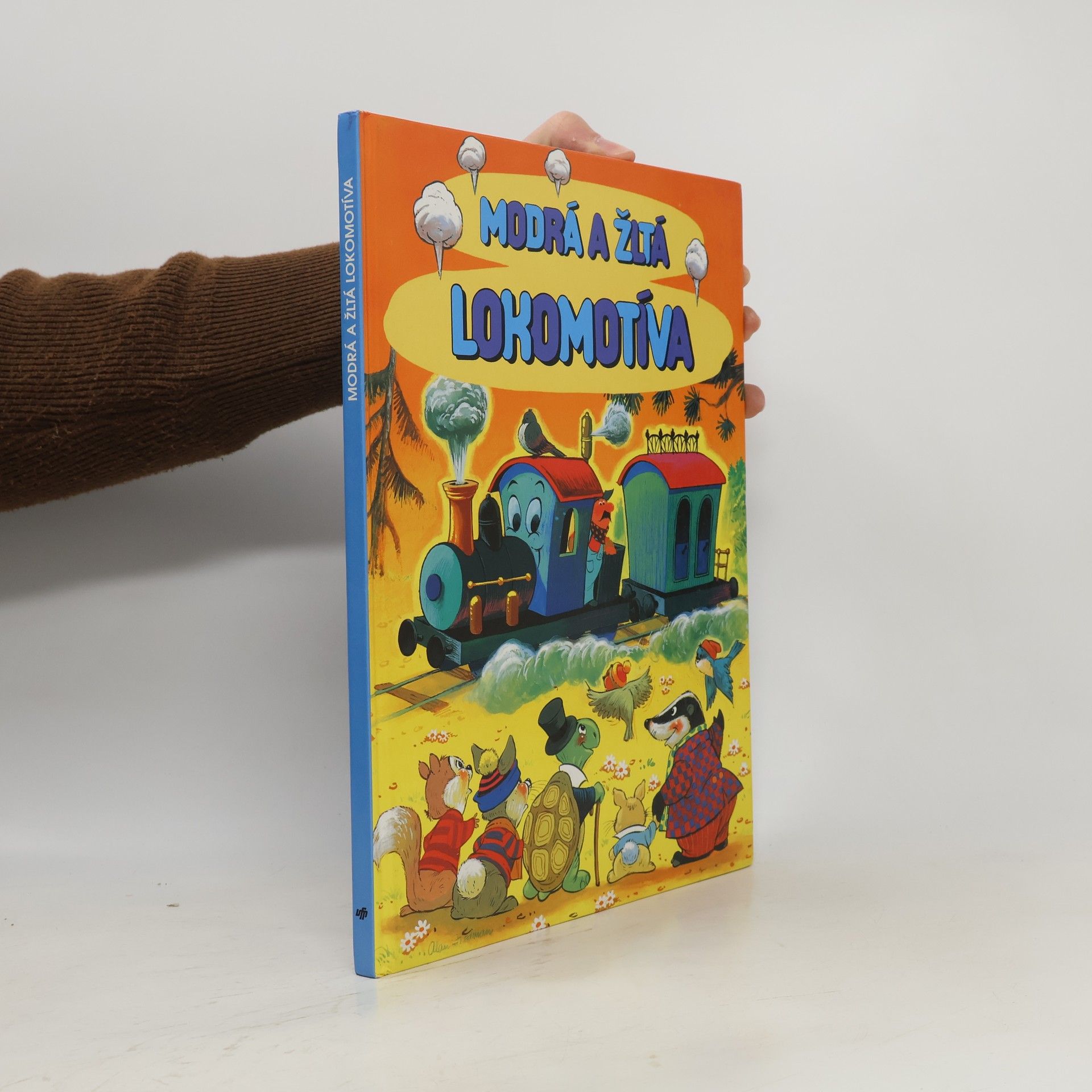 Hayden McAllister Modrá a žltá lokomotíva