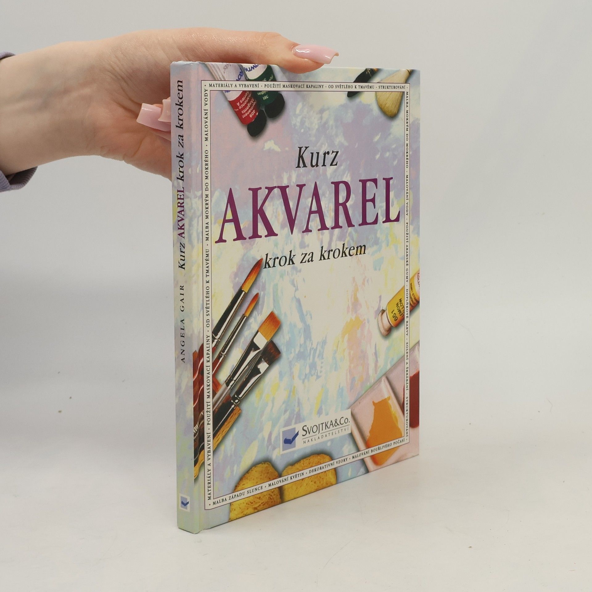 Angela Gair Kurz Akvarel krok za krokem