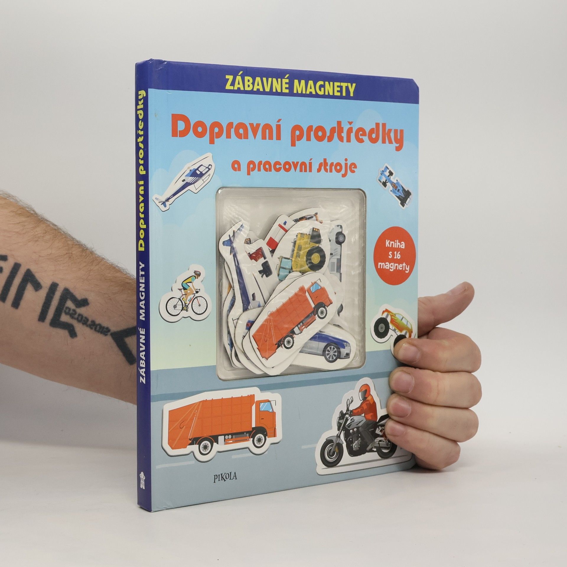 Auteurscollectief Zábavné magnety. Dopravní prostředky a pracovní stroje