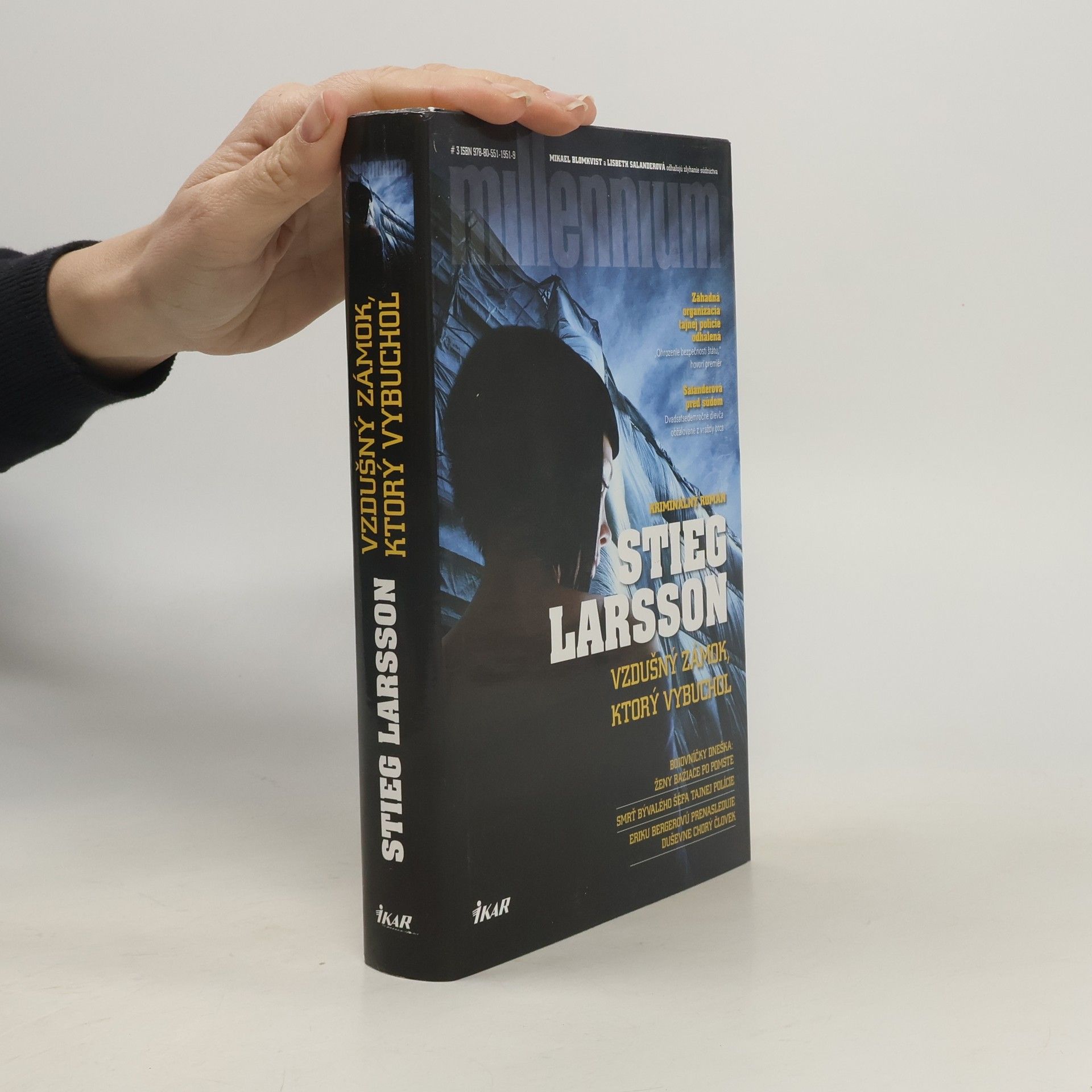 Stieg Larsson Vzdušný zámok, ktorý vybuchol