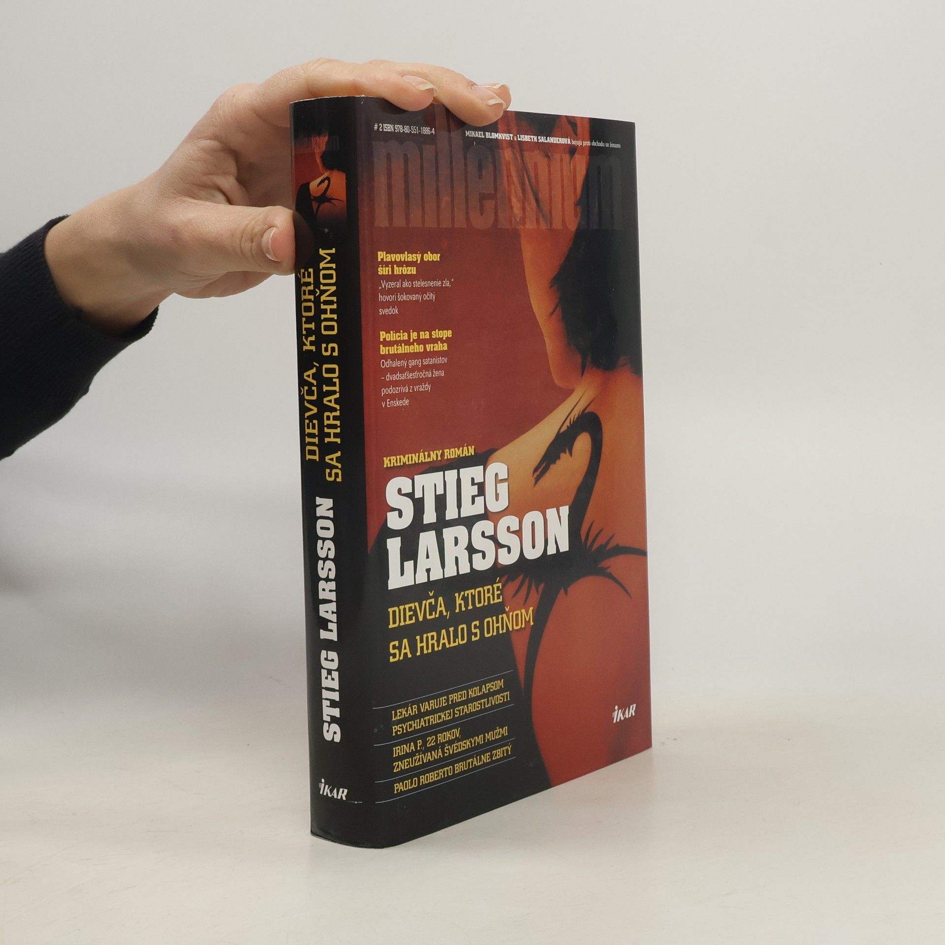 Stieg Larsson Dievča, ktoré sa hralo s ohňom