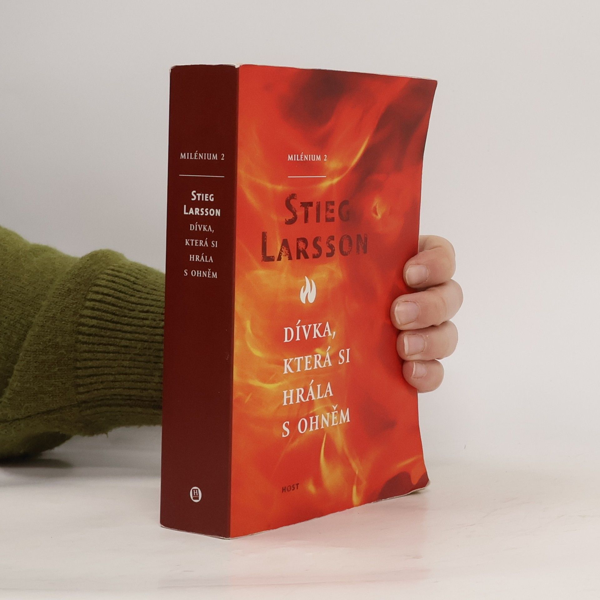 Stieg Larsson Dívka, která si hrála s ohněm