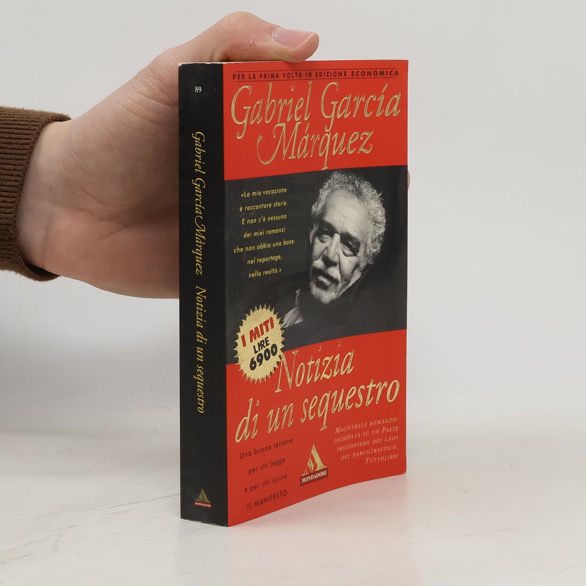 Gabriel García Márquez Notizia di un sequestro