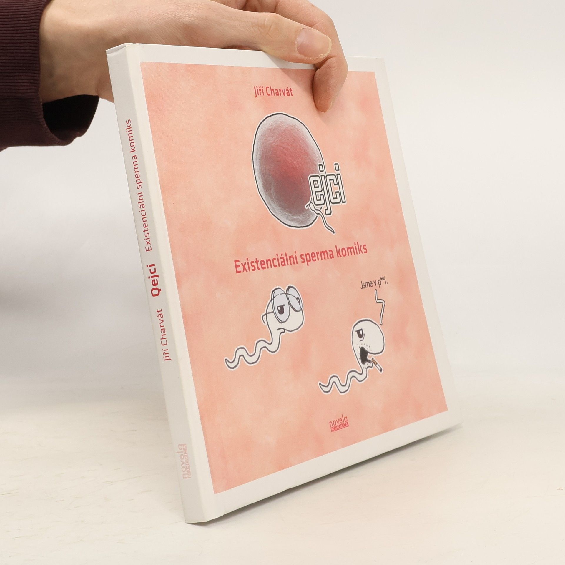 Jiří Charvát Qejci: Existenciální sperma komiks