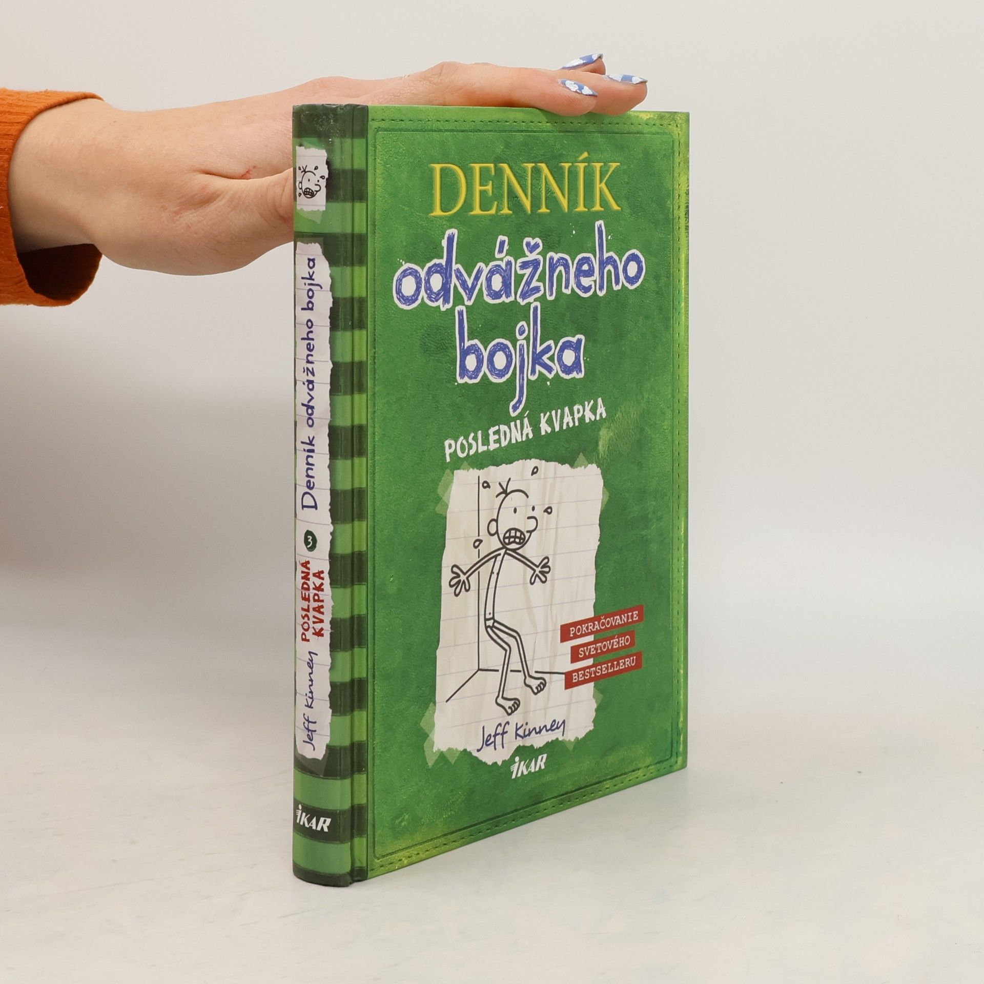 Jeff Kinney Denník odvážného bojka - Posledná kvapka