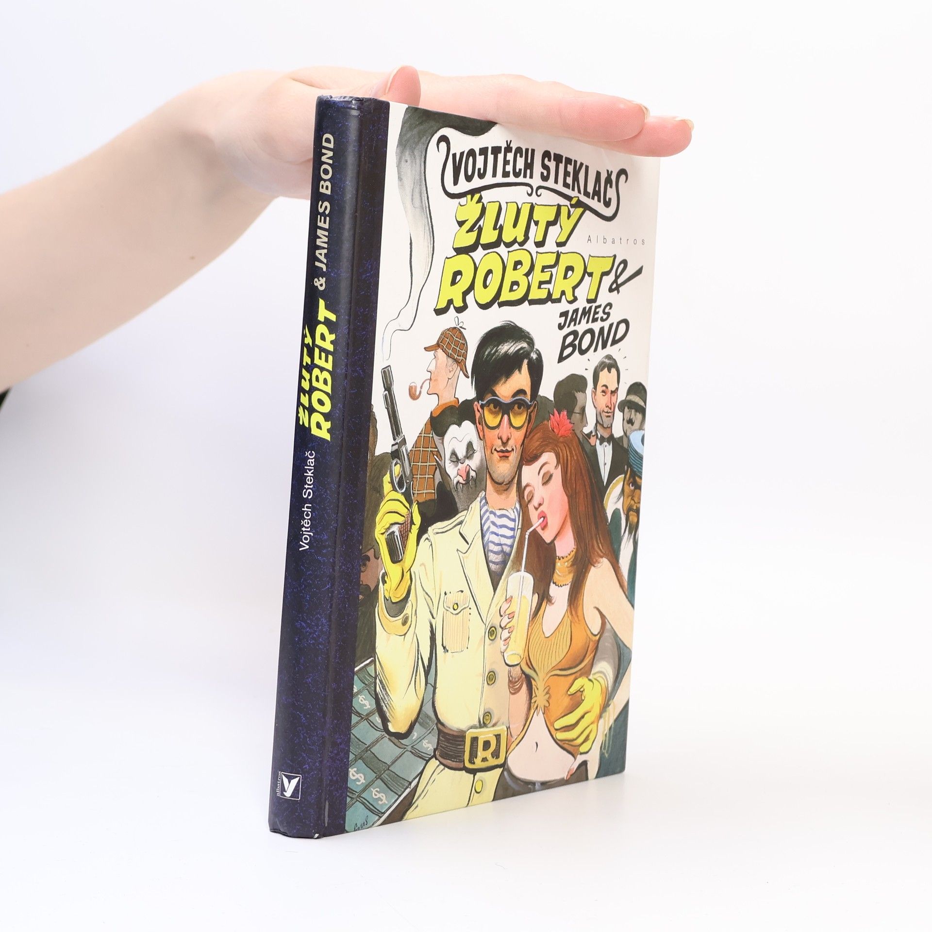 Vojtěch Steklač Žlutý Robert & James Bond