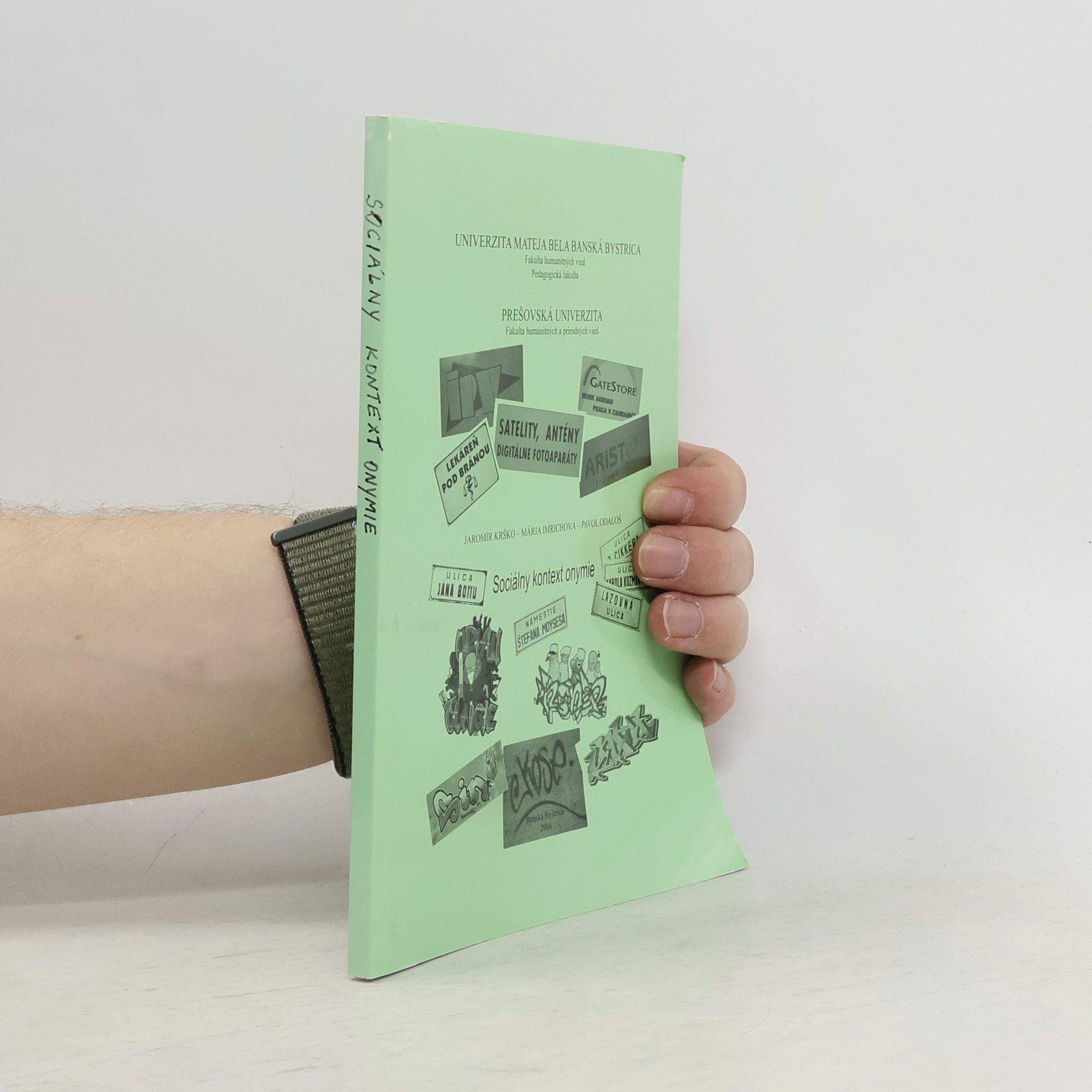 Jaromír Krško Sociálny kontext onymie