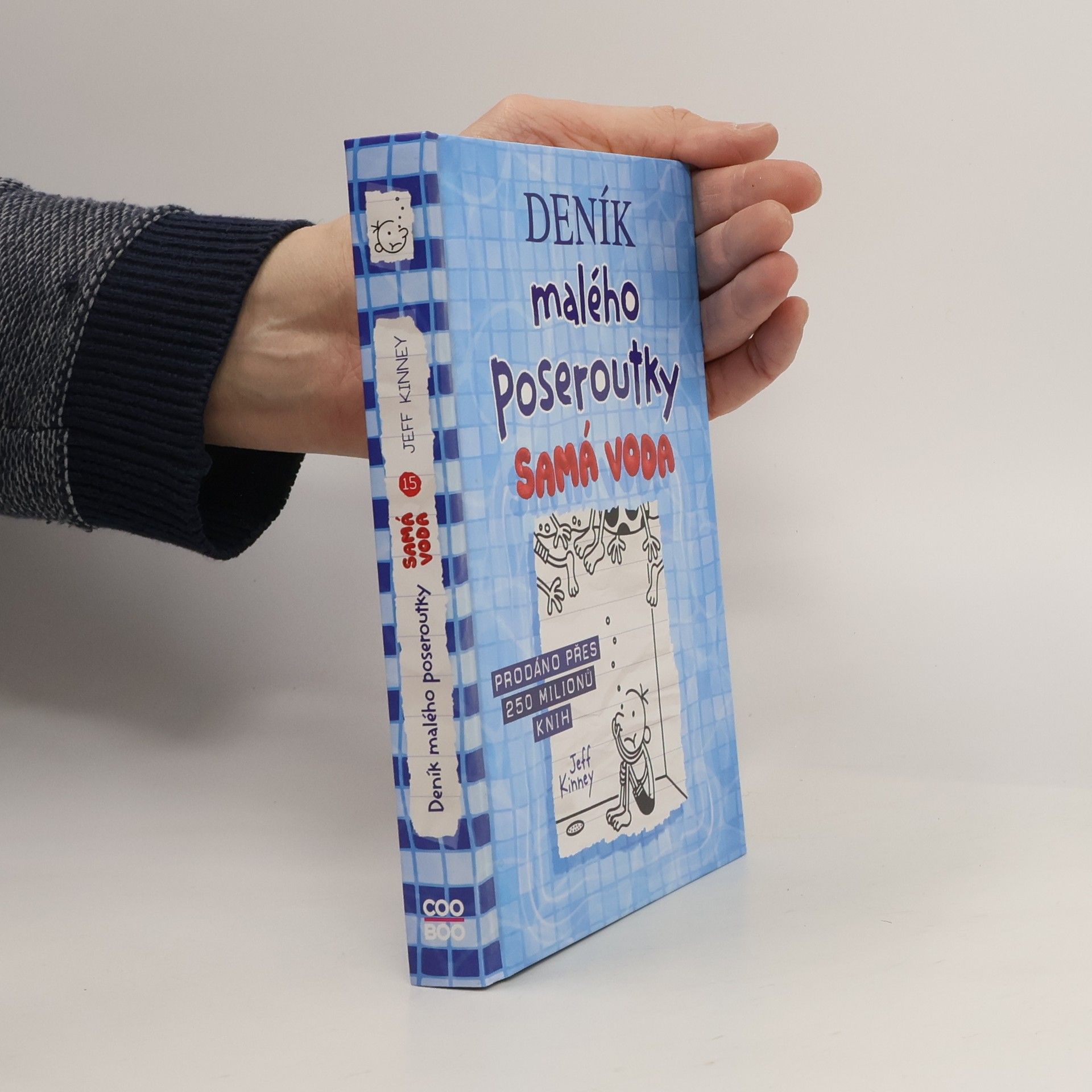 Jeff Kinney Deník malého poseroutky 15. Samá voda