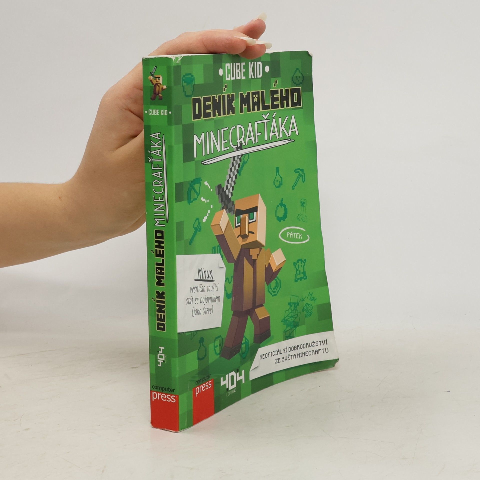 Cube Kid Deník malého Minecrafťáka