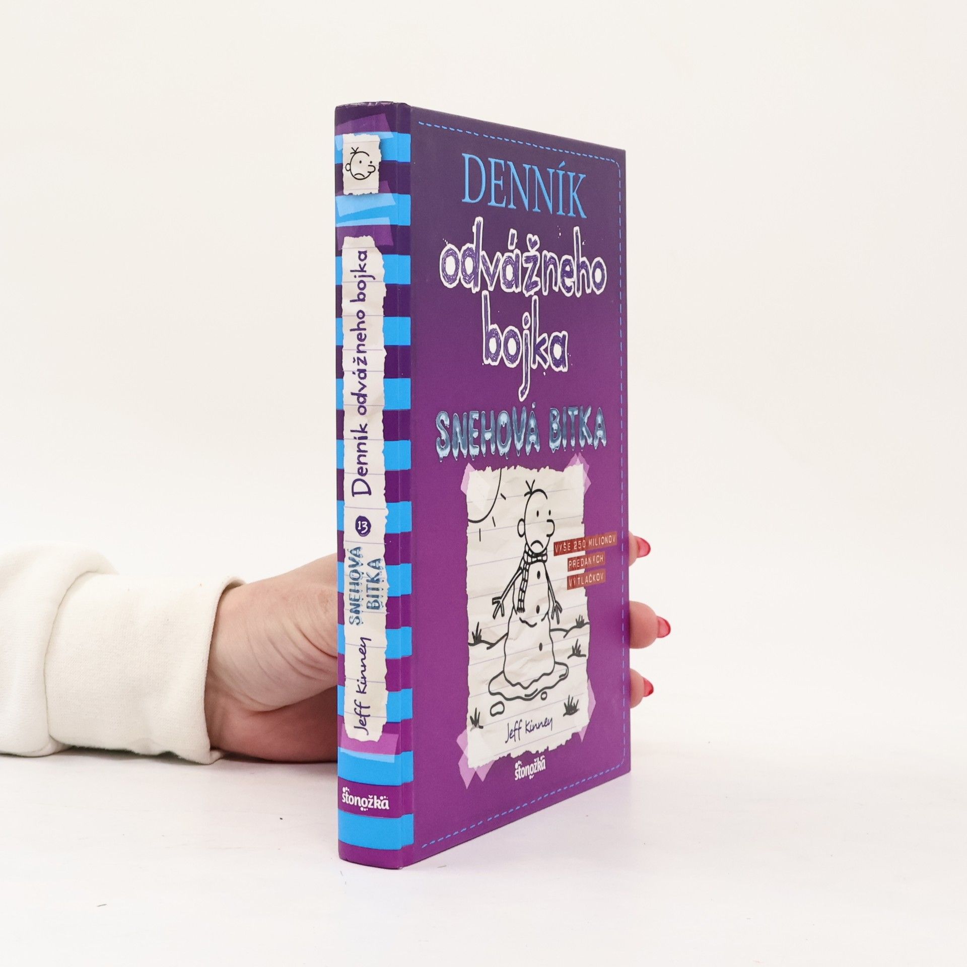 Jeff Kinney Denník odvážného bojka. Snehová bitka