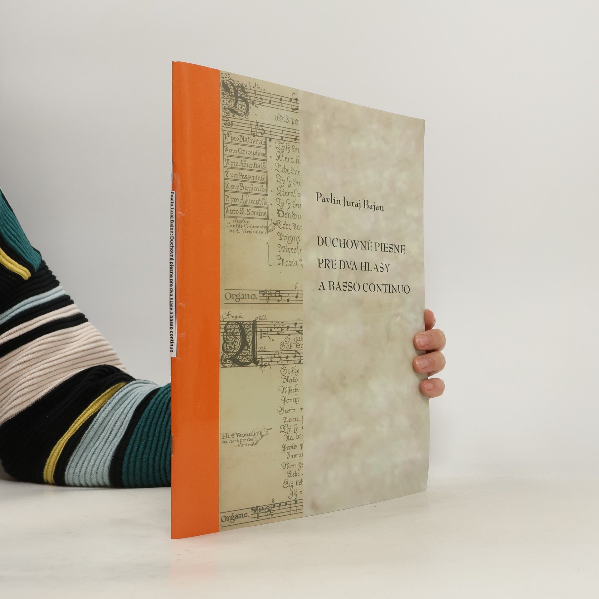 Paulín Bajan Duchovné piesne pre dva hlasy a basso continuo