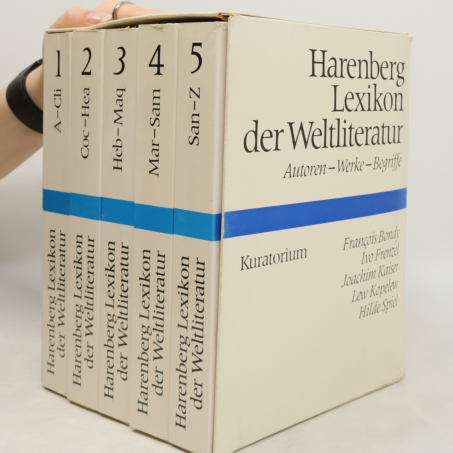 Autorenkollektiv Harenberg-Lexikon der Weltliteratur 1-5
