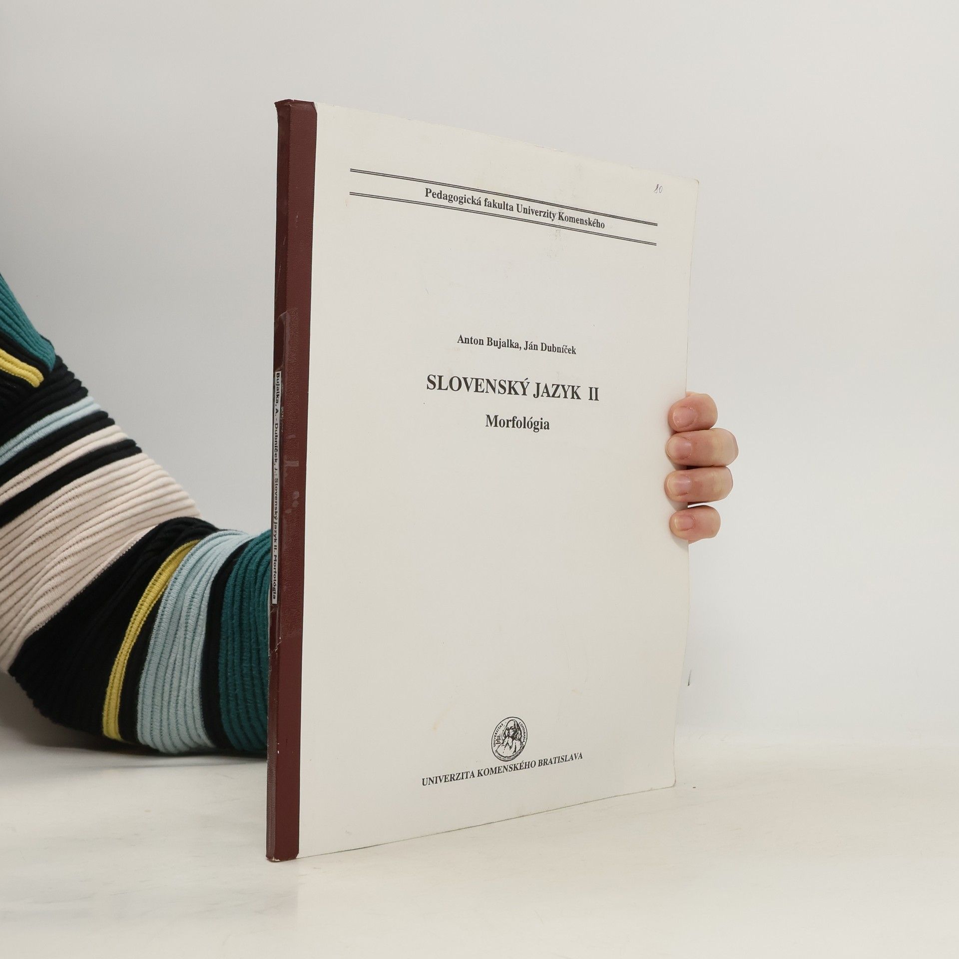 Anton Bujalka Slovenský jazyk