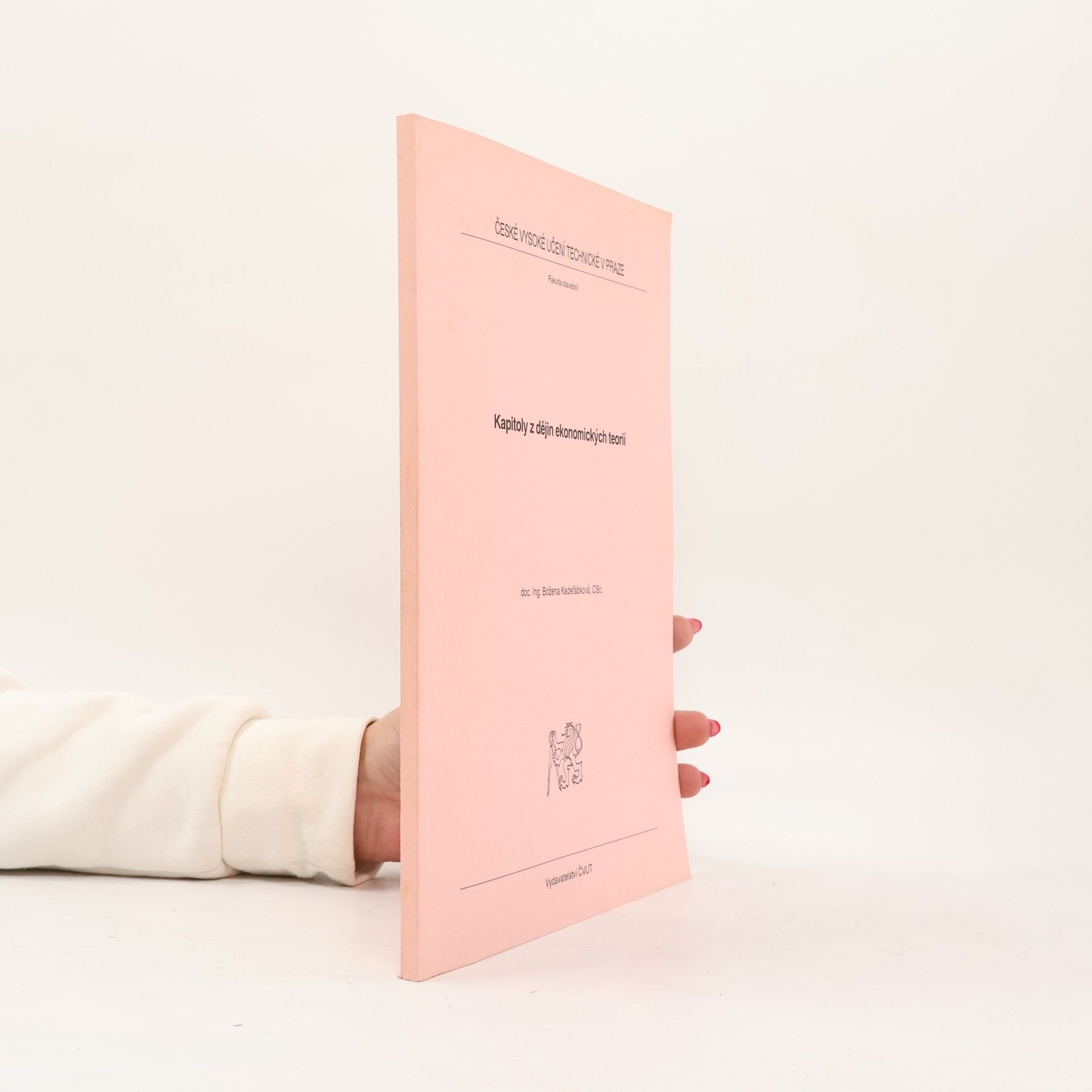 Božena Kadeřábková Kapitoly z dejín ekonomických teórií
