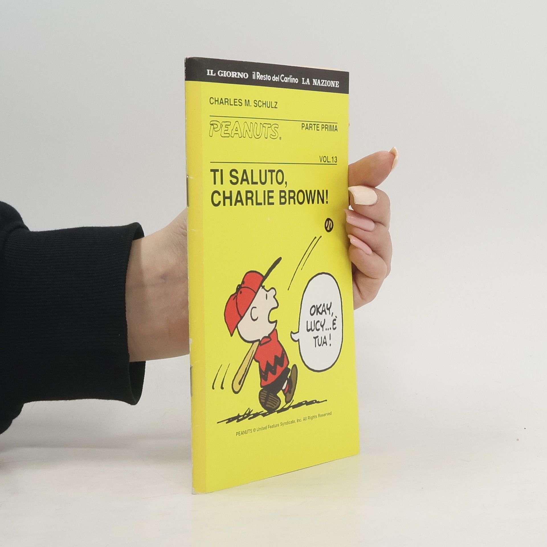 Charles Shulz Peanuts. Ti saluto, Charlie Brown!