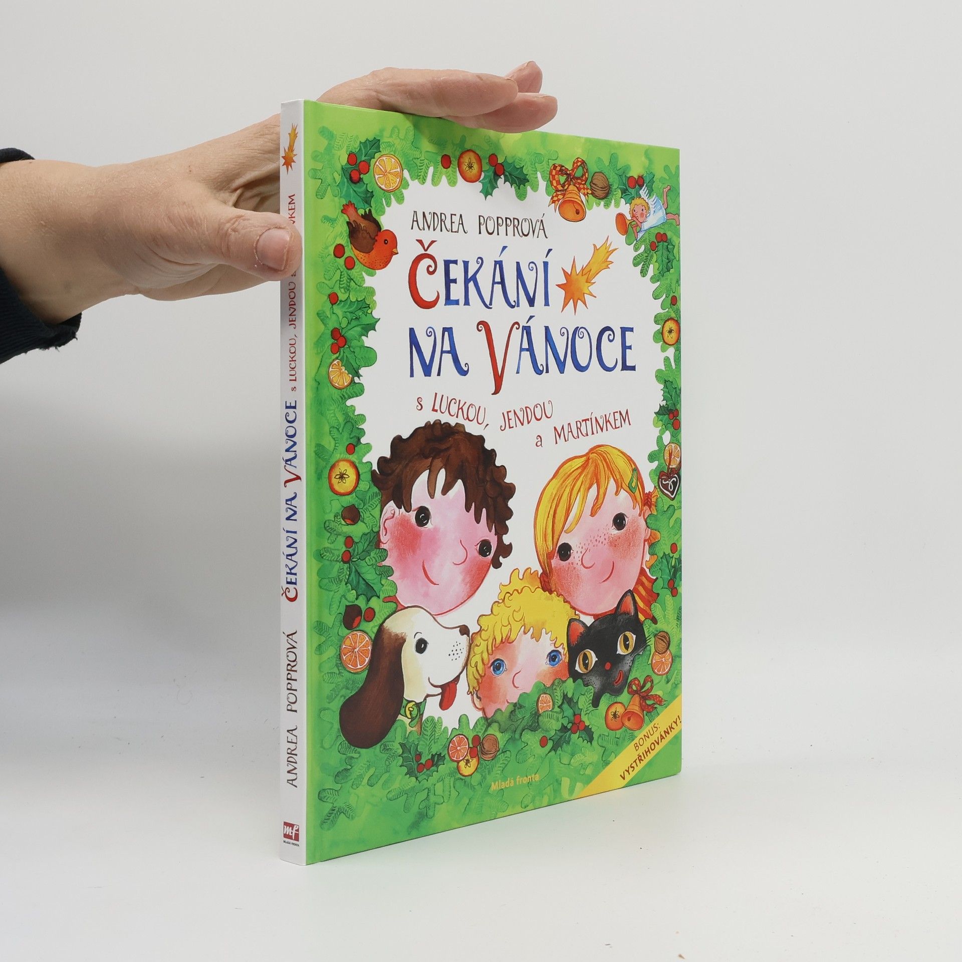 Andrea Popprová Čekání na Vánoce s Luckou, Jendou a Martínkem
