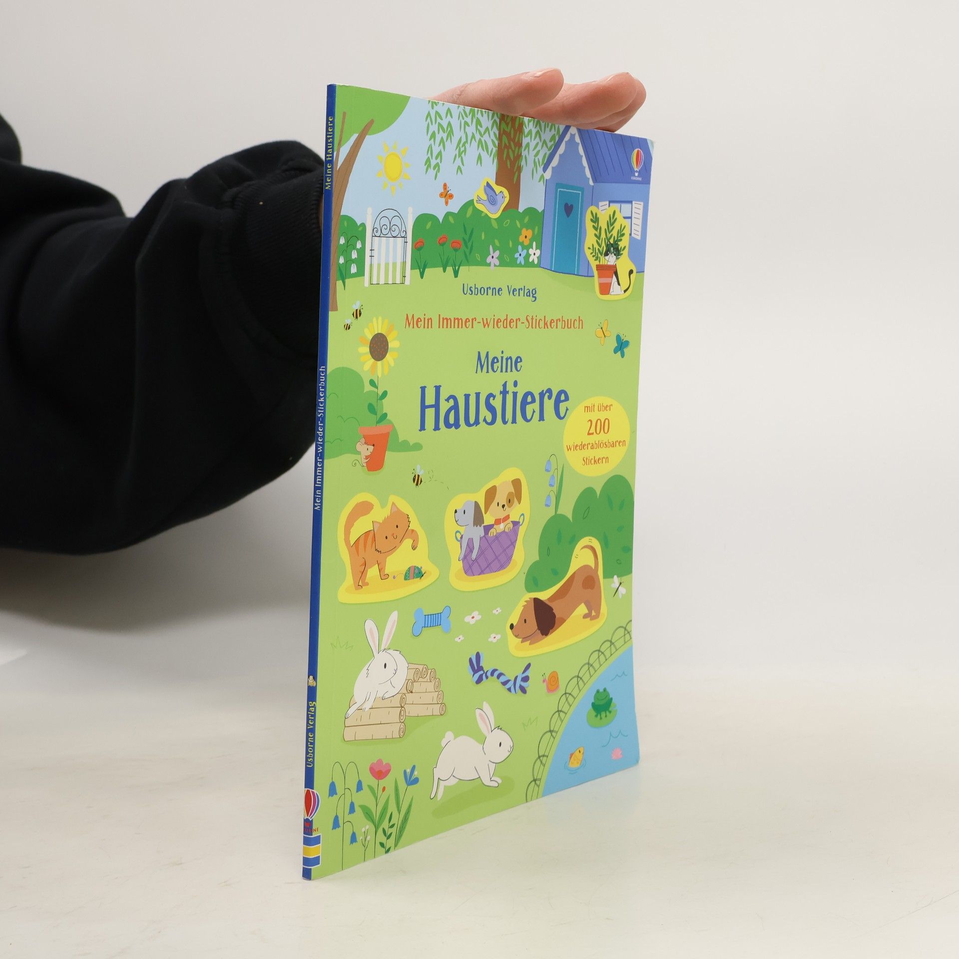 Hannah Watson Mein Immer-wieder-Stickerbuch: Meine Haustiere - Mit über 200 wiederablösbaren Stickern