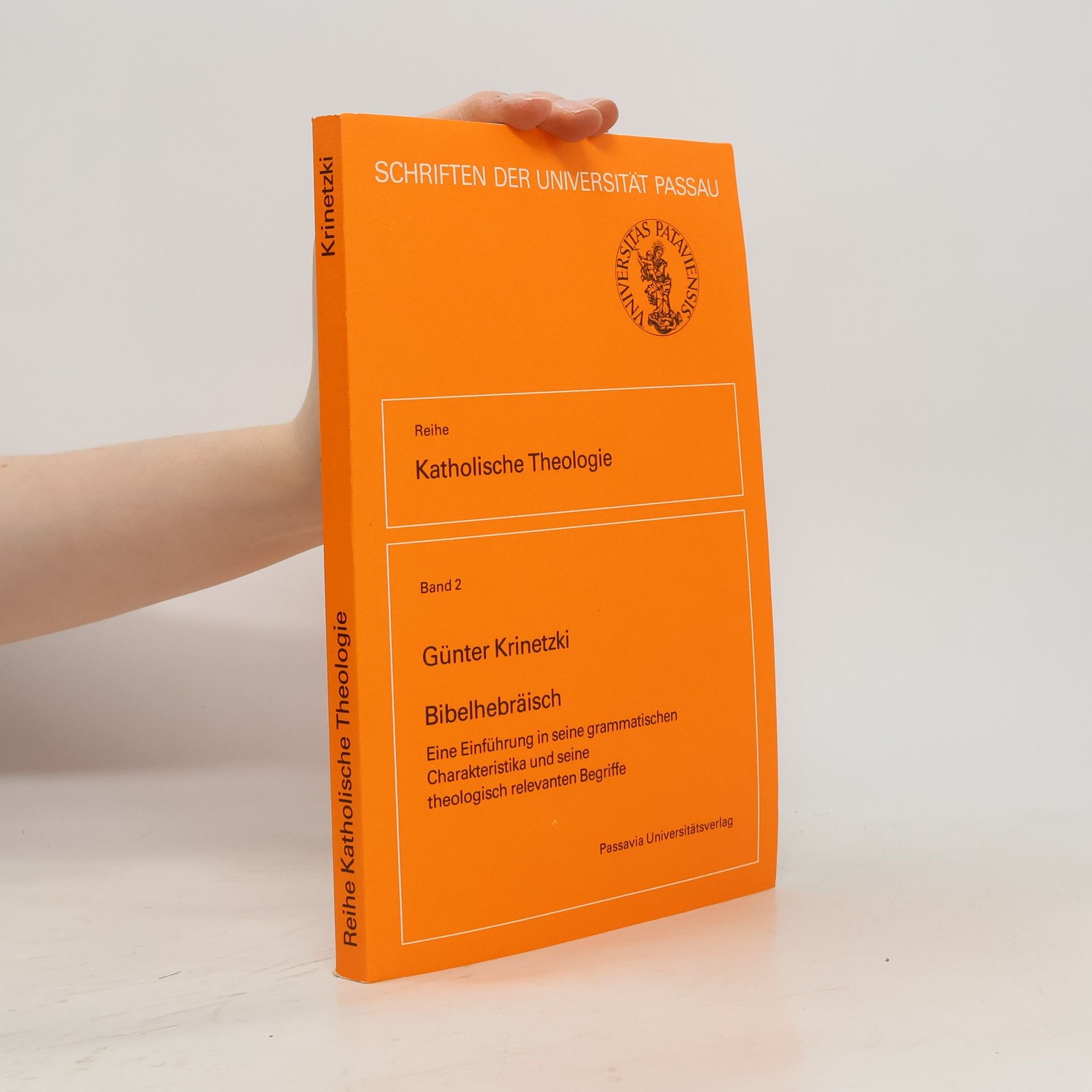 Günter Krinetzki Katholische Theologie- Bibelhebräisch