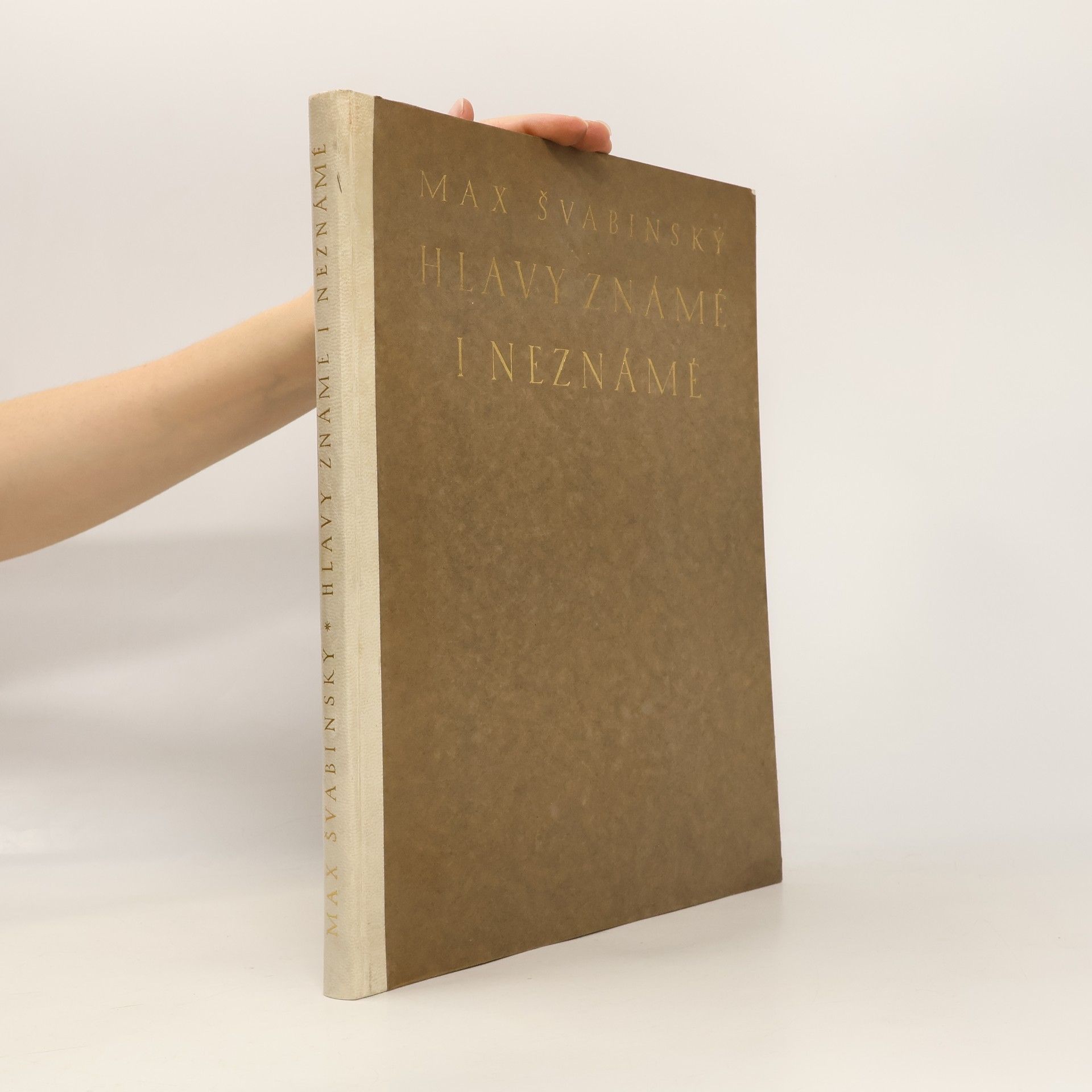 Max Švabinský Hlavy známé i neznámé: Padesát portrétů se studií.