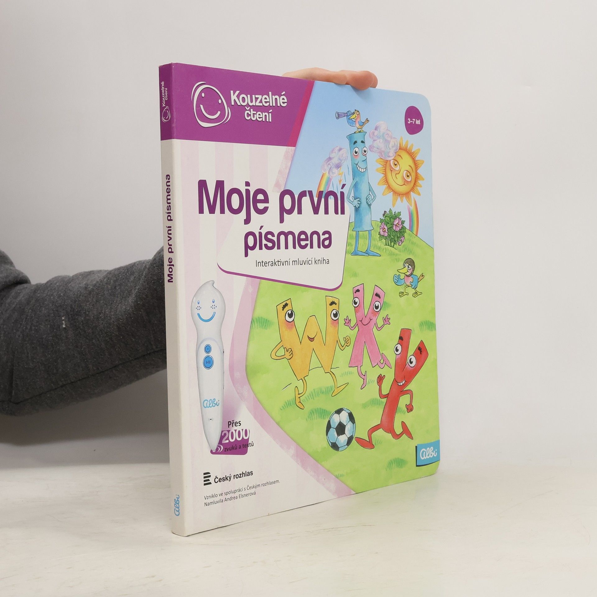 Jan Vodňanský Moje první písmena. Interaktivní mluvící kniha