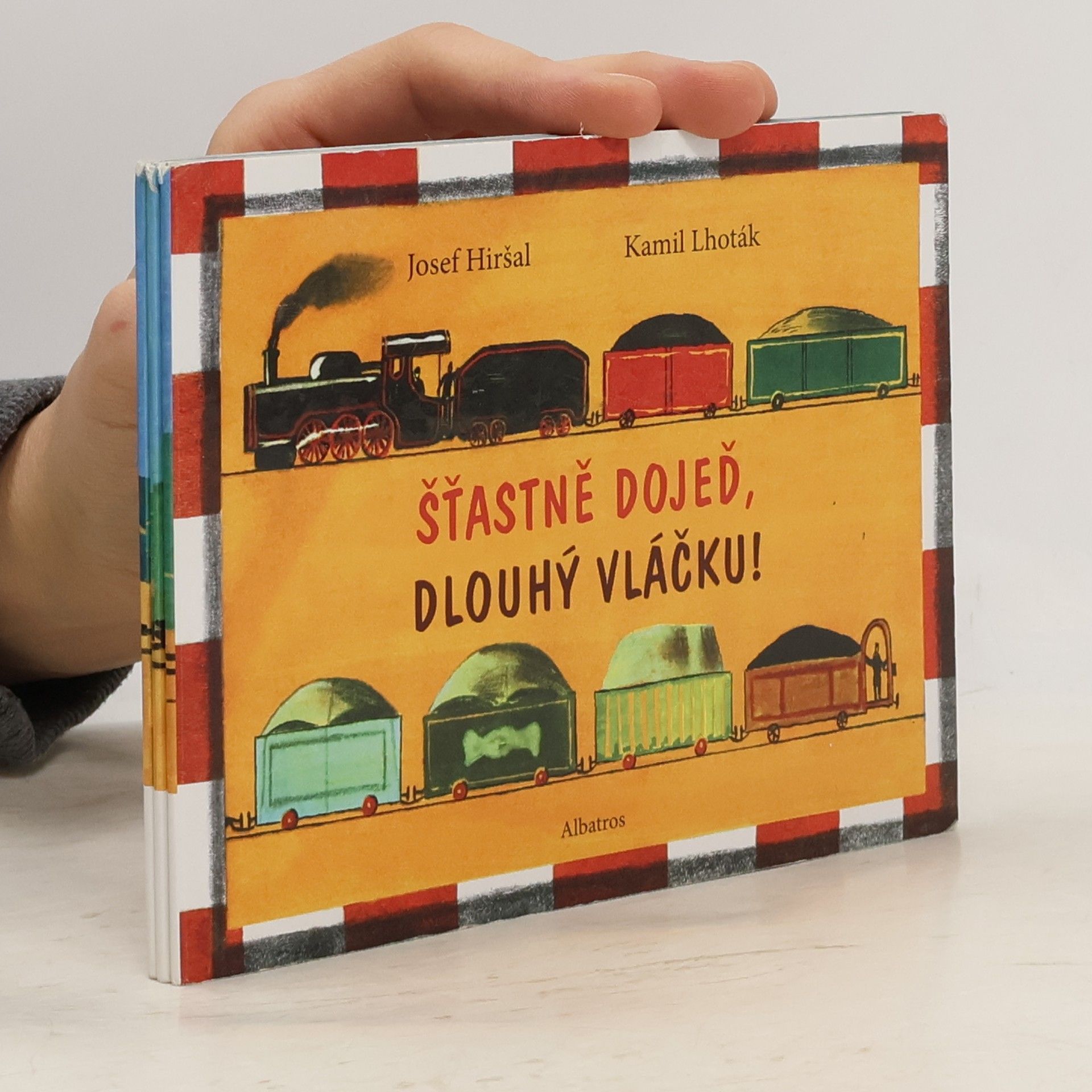 Josef Hiršal Šťastně dojeď, dlouhý vláčku!