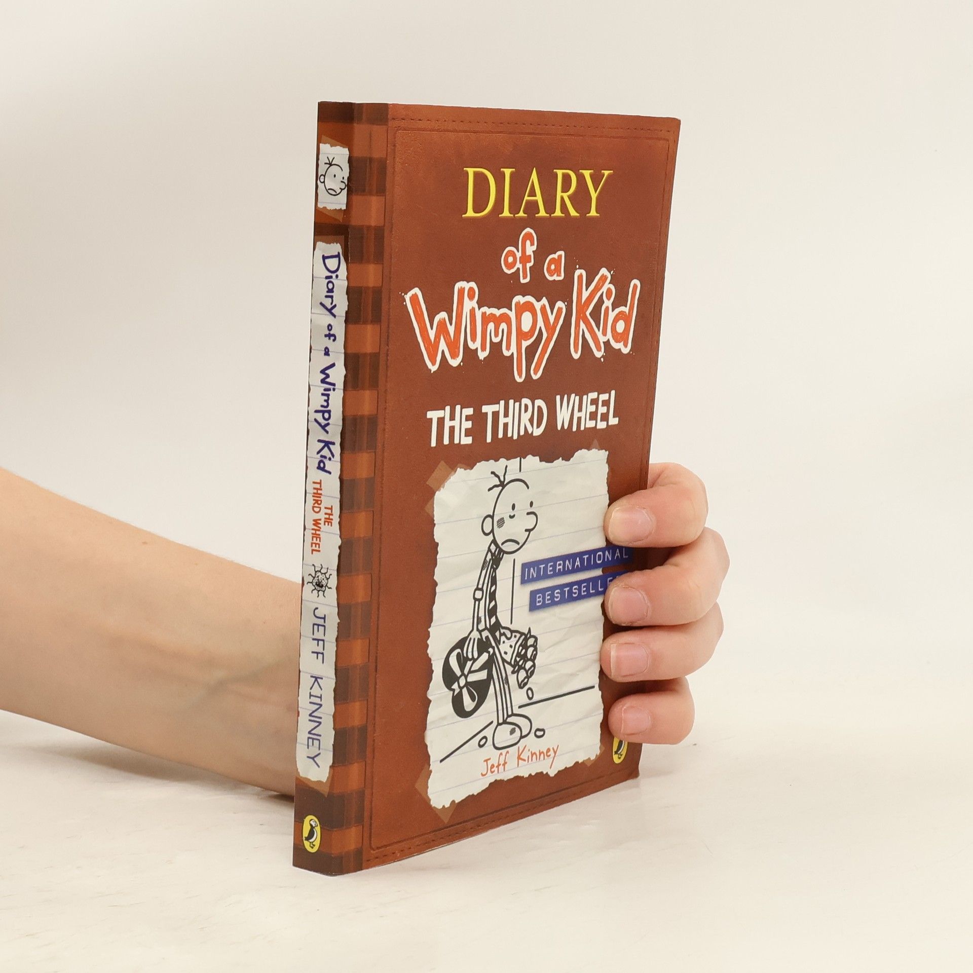 Jeff Kinney Diary of a wimpy kid. The third wheel